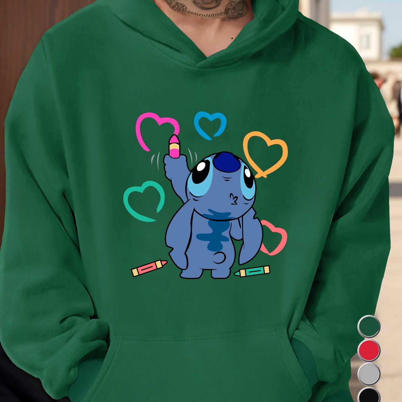 Disney Disney Stitch Men'S hoodies