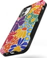 Casely iPhone Case | Flower Patch | Girly Floral | Compatible with MagSafe | Bold Protective Design