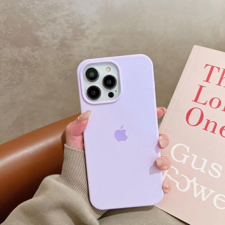 Luxury Original Silicone Apple Purple for Phone case 16 14 15 13 12 Pro Max Official Cases Full Cover
