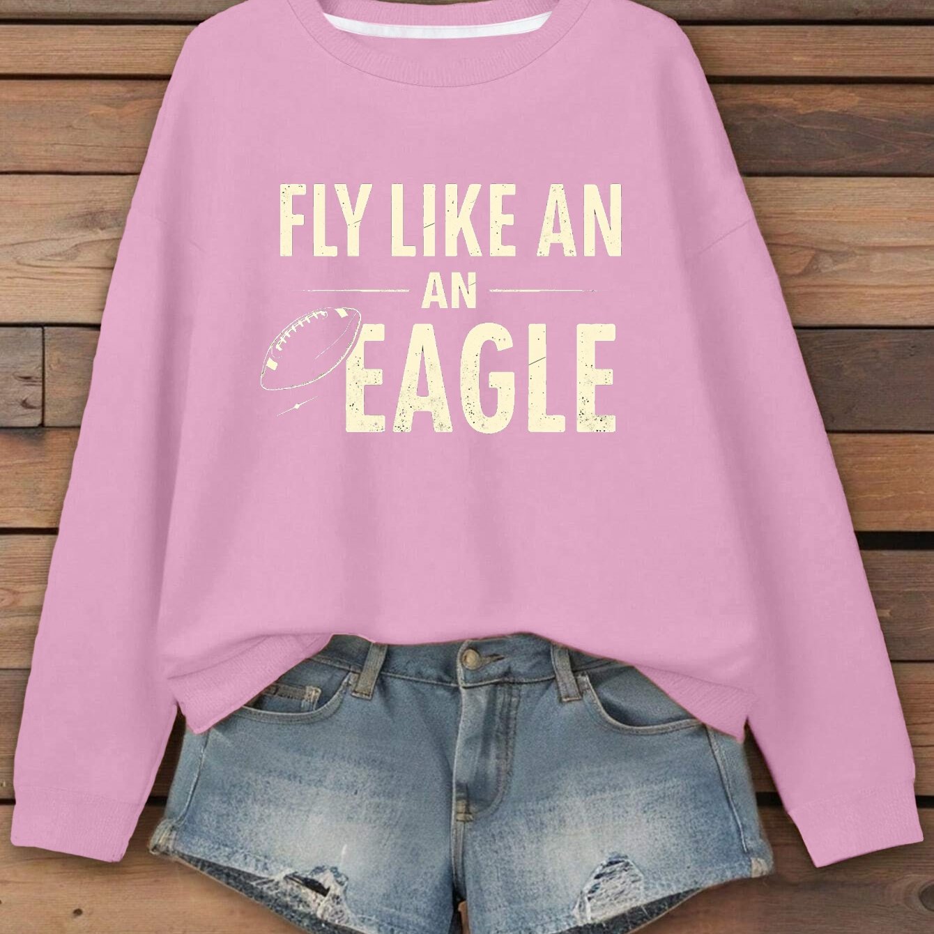 FLY LIKE AN EAGLE women's sweatshirts