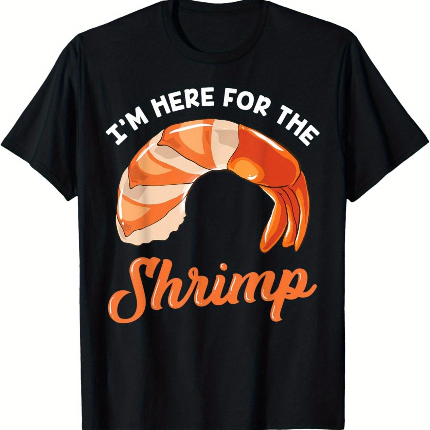 Men'S T-shirt 220g 100% Cotton -Shrimp Seafood Shellfish T-shirt Gift T-Shirt
