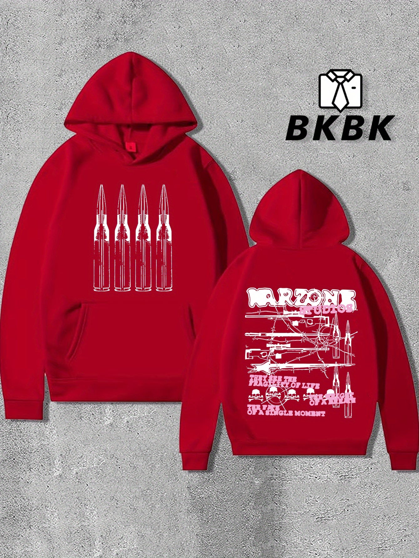 Y2K Printing Plus Velvet Warm Hooded Sweatshirt Men'S Casual and Comfortable Hooded Sweatshirt, Fashionable Long Sleeved Hooded Sweatshirt, Autumn and Winter Casual Versatile Top