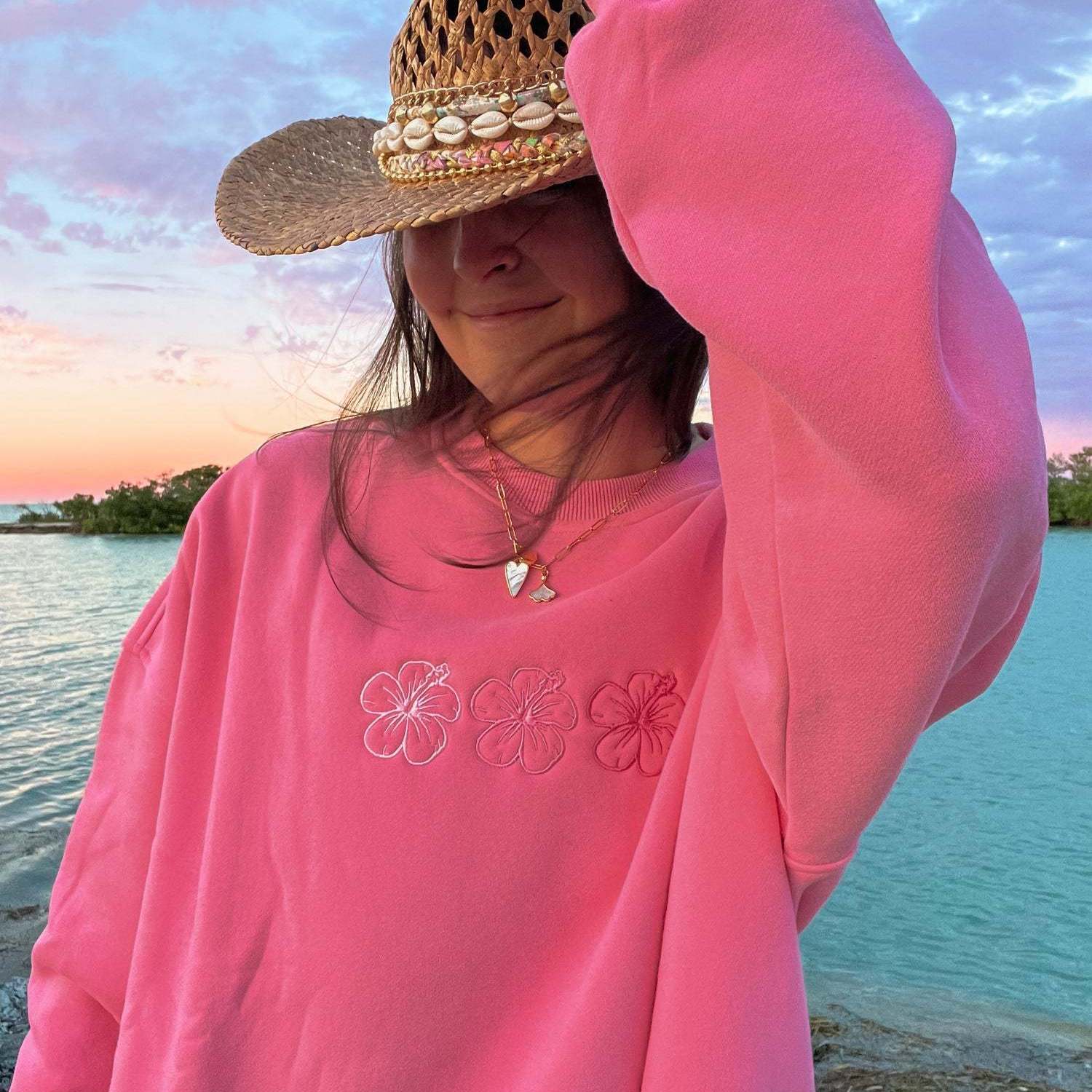 Women'S Long-Sleeved Round Neck Light Blue Butterfly Pattern Three-Color Round Neck Sports Sweatshirt Suitable for Going Out And Partying Streetwear