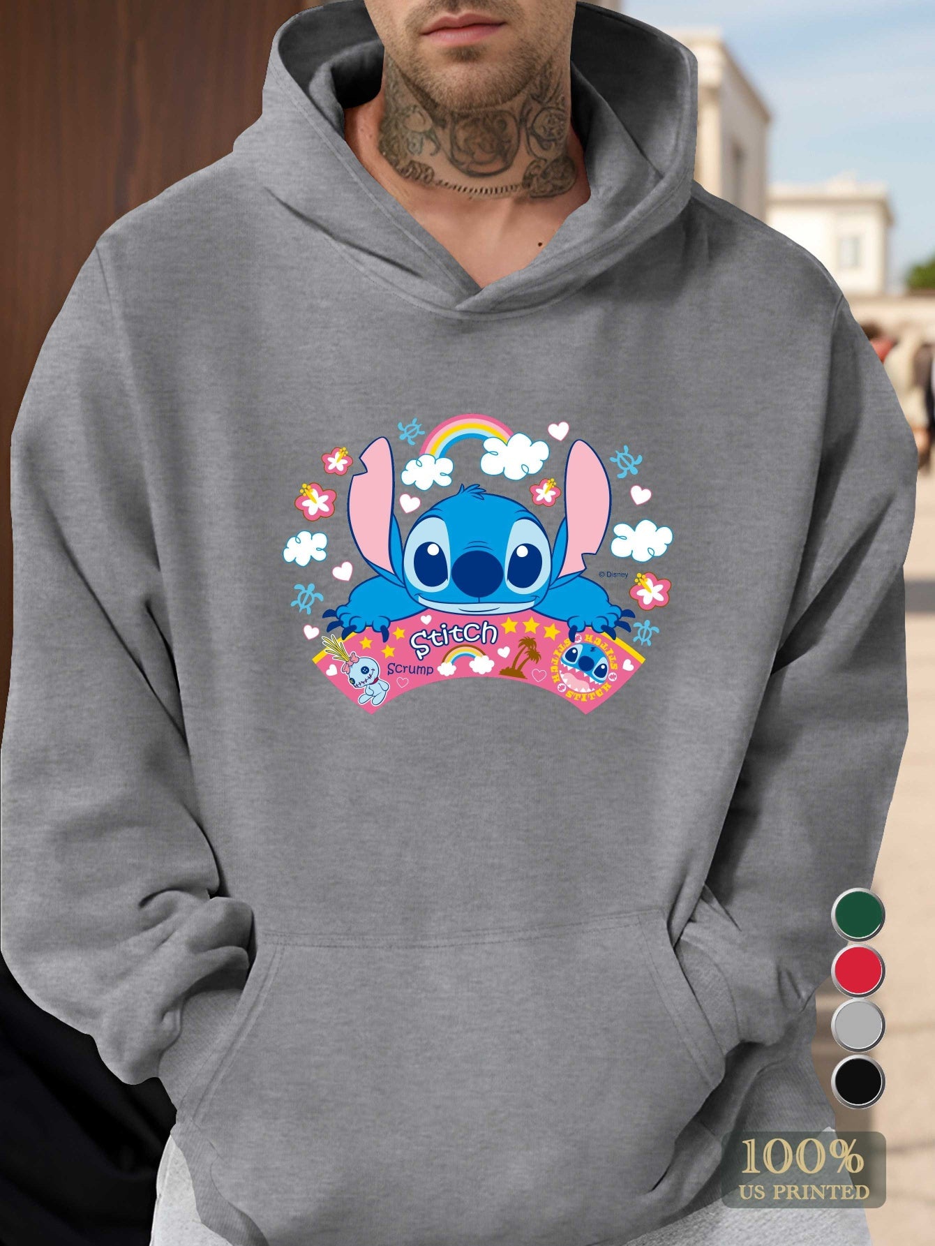 Disney Disney Stitch Men'S hoodies