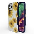 Casely iPhone Golden Garden | Yellow Sunflower Floral Case | Essential | Compatible With MagSafe