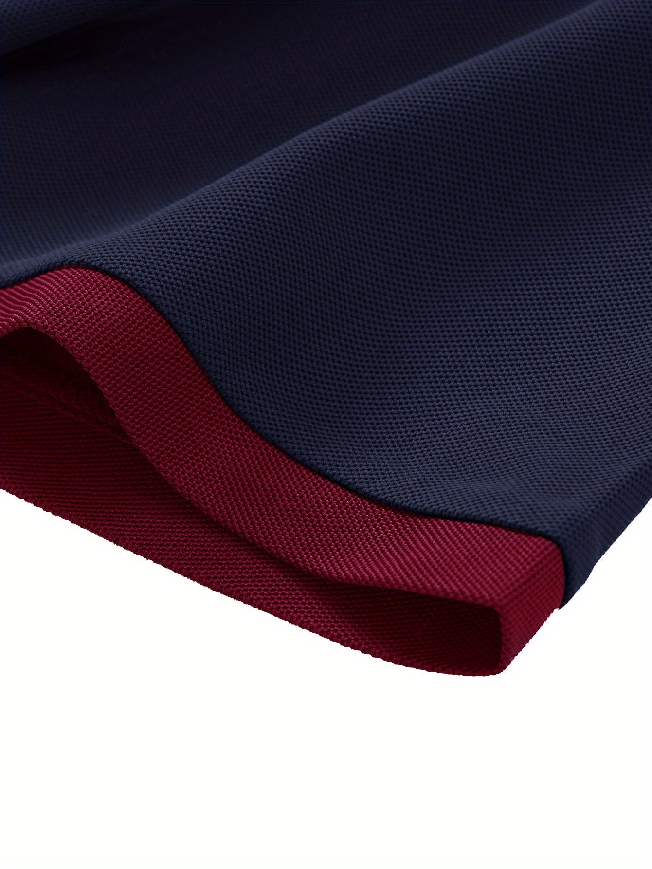 Men'S Gradient Penguin Pattern Short-Sleeve Golf Shirt, Casual Business Comfortable Tennis Training Top - Knit Polyester Fabric, Regular Fit, Collar Design, Slight Stretch, Geometric Pattern, Button Details