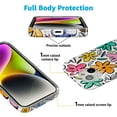 Casely Crayola Marker Case for iPhone, Out of Lines Floral Classic Ultra Thin Design Compatible with MagSafe