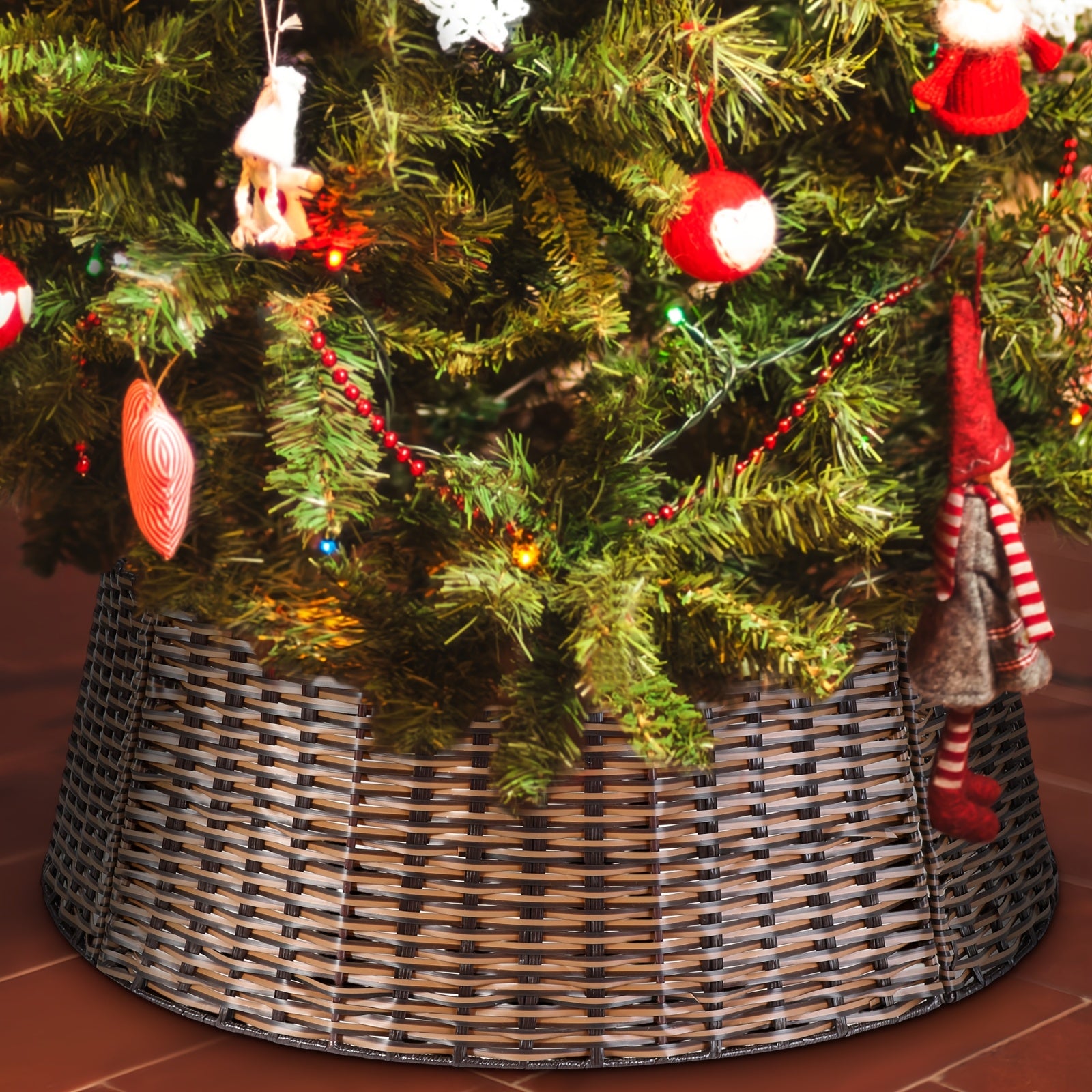 Wooden Christmas Trees Tabletop Decor Wood 3D Christmas Trees Xmas Centerpieces Table Wooden Signs Farmhouse Tiered Tray Home Decor For Winter Home Office Farmhouse (Tree)