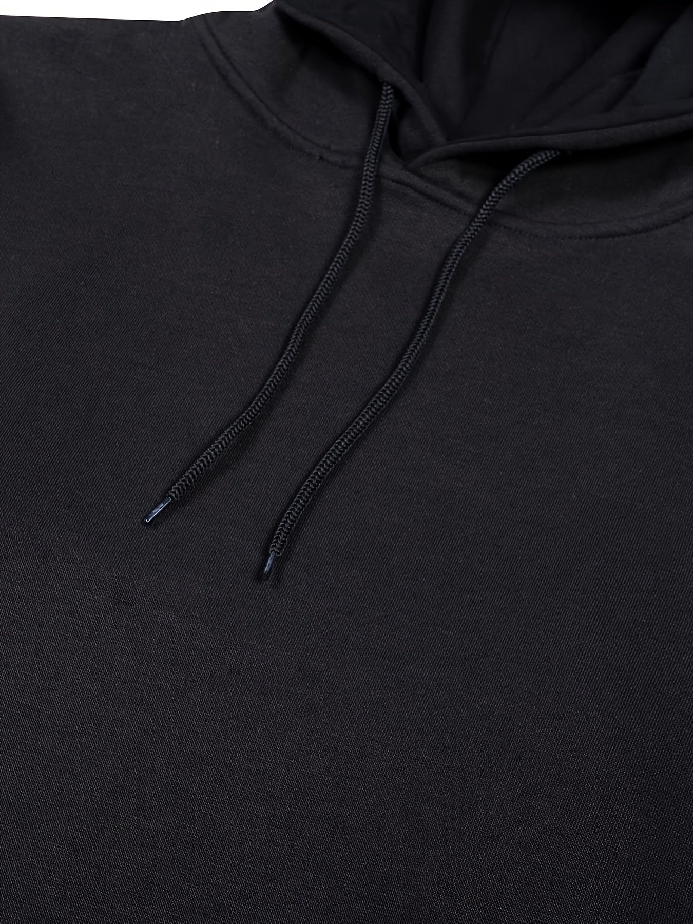 Heart-shaped Embroidered Hoodie - Black - Unique Design