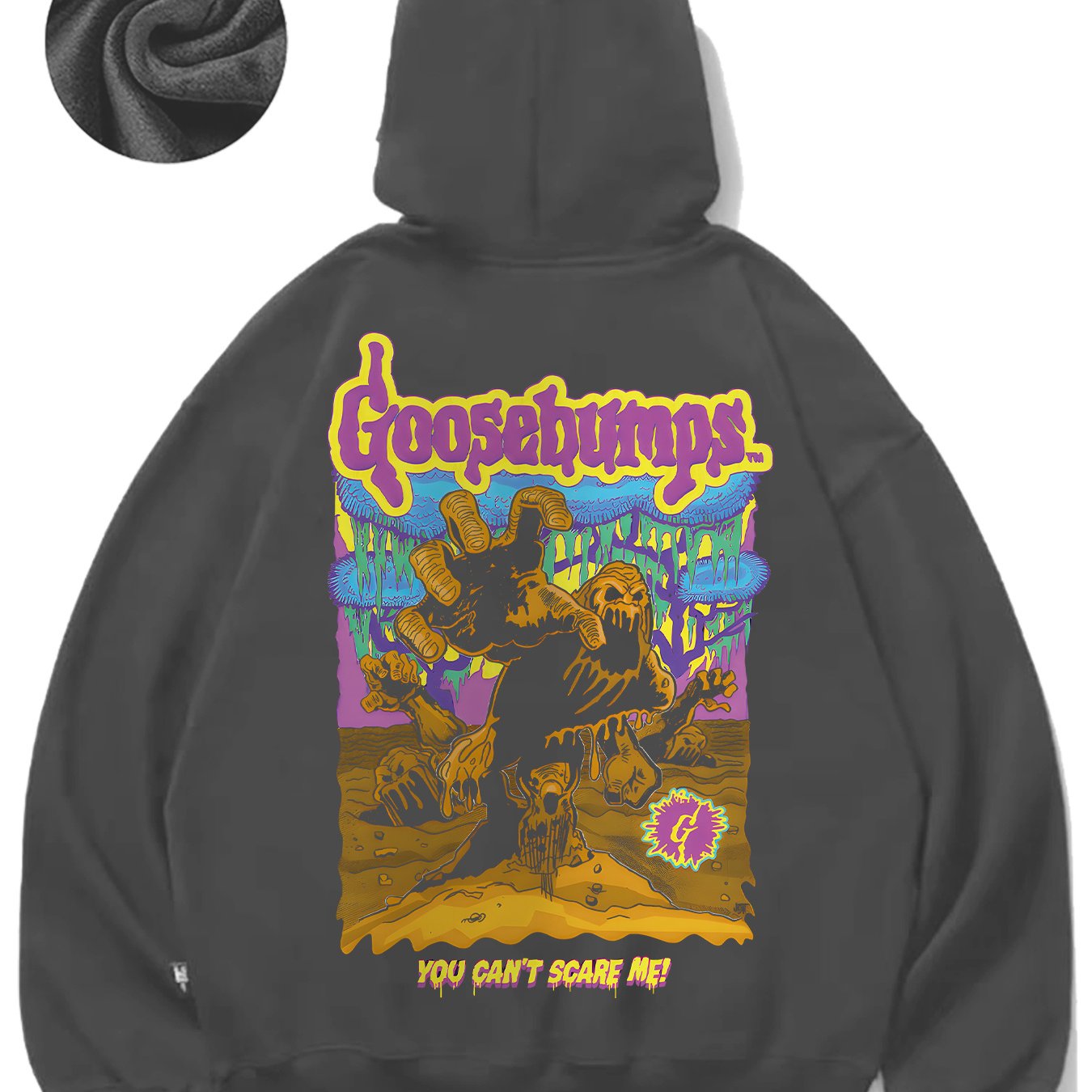 Spooky Monster Graphic Design Fun Men's fashion hoodie casual autumn and winter fleece hoodie comfortabl eessential hoodie