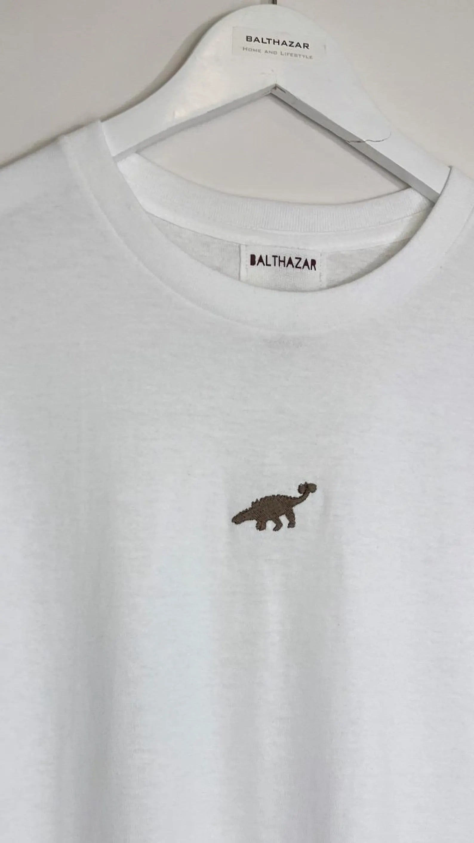 Embroidered Miniature dinosaur t-shirt - customise your dinosaur - cute t-shirt