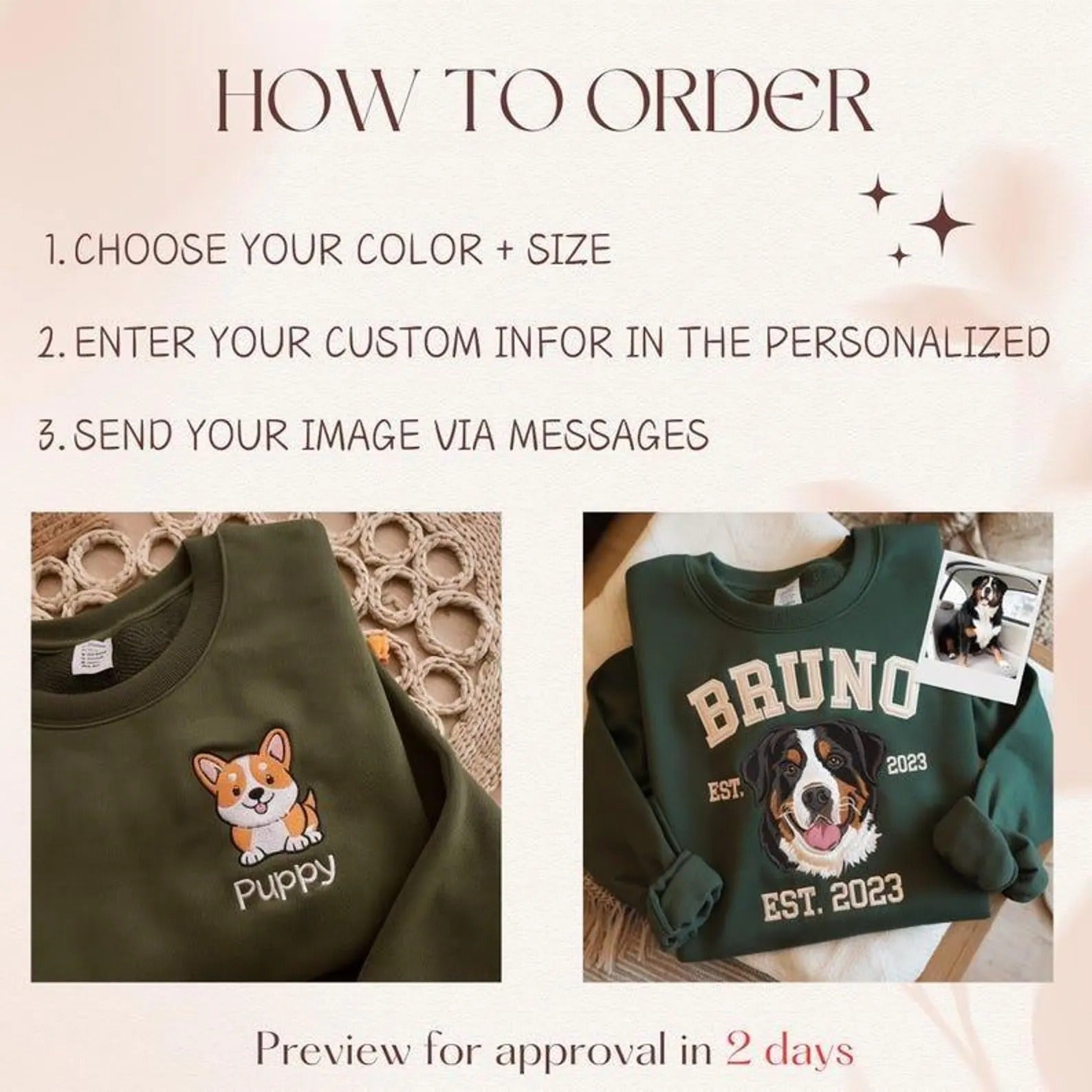 Custom EMBROIDERED Pet Portrait Comfort Colors T-Shirt,Custom Dog Mom Gift, Cat Mom,Personalized Pet Memorial,Personalized Pet Embroidery