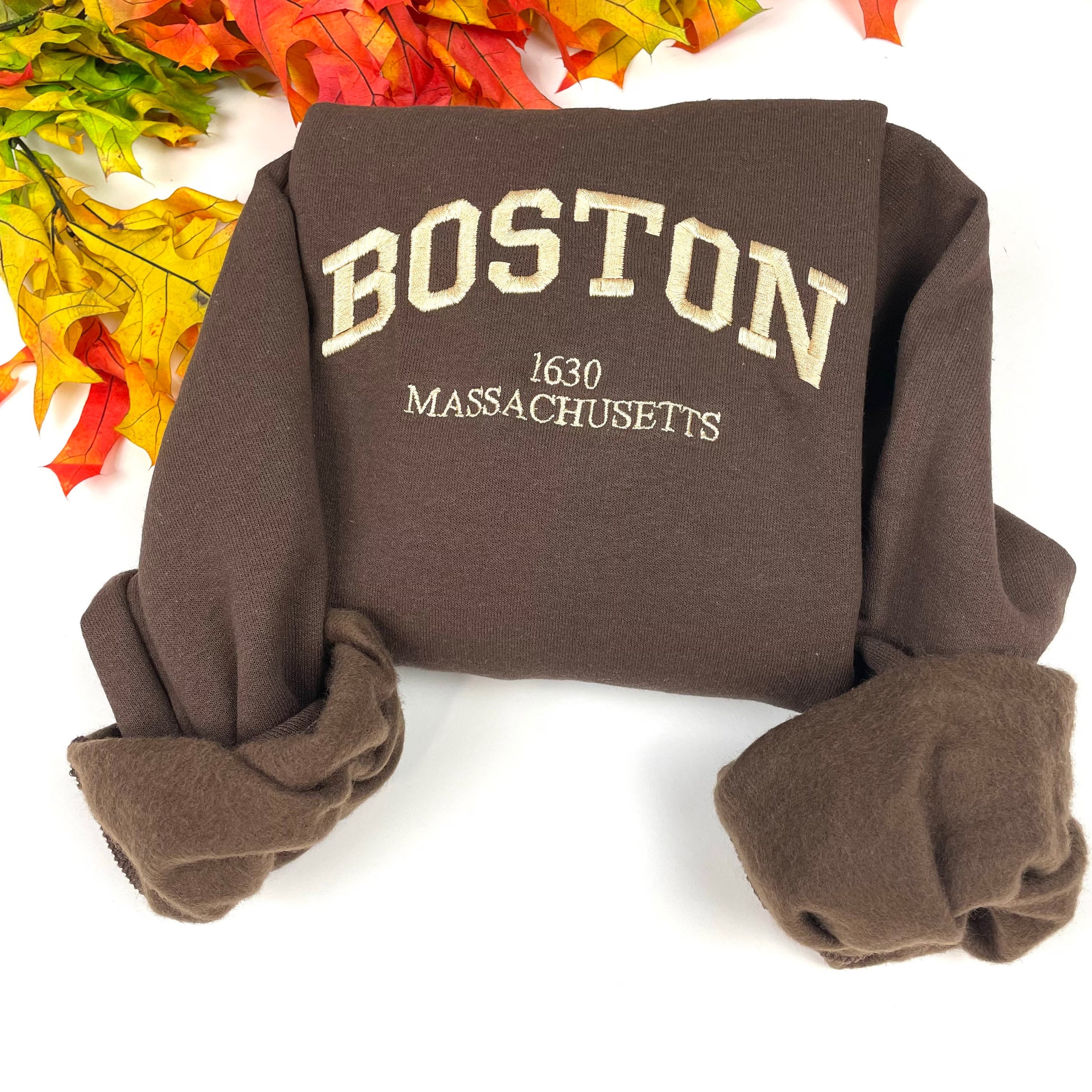 Custom Your City Sweatshirts- Custom City Embroidered Sweatshirts Your Town and State Shirt