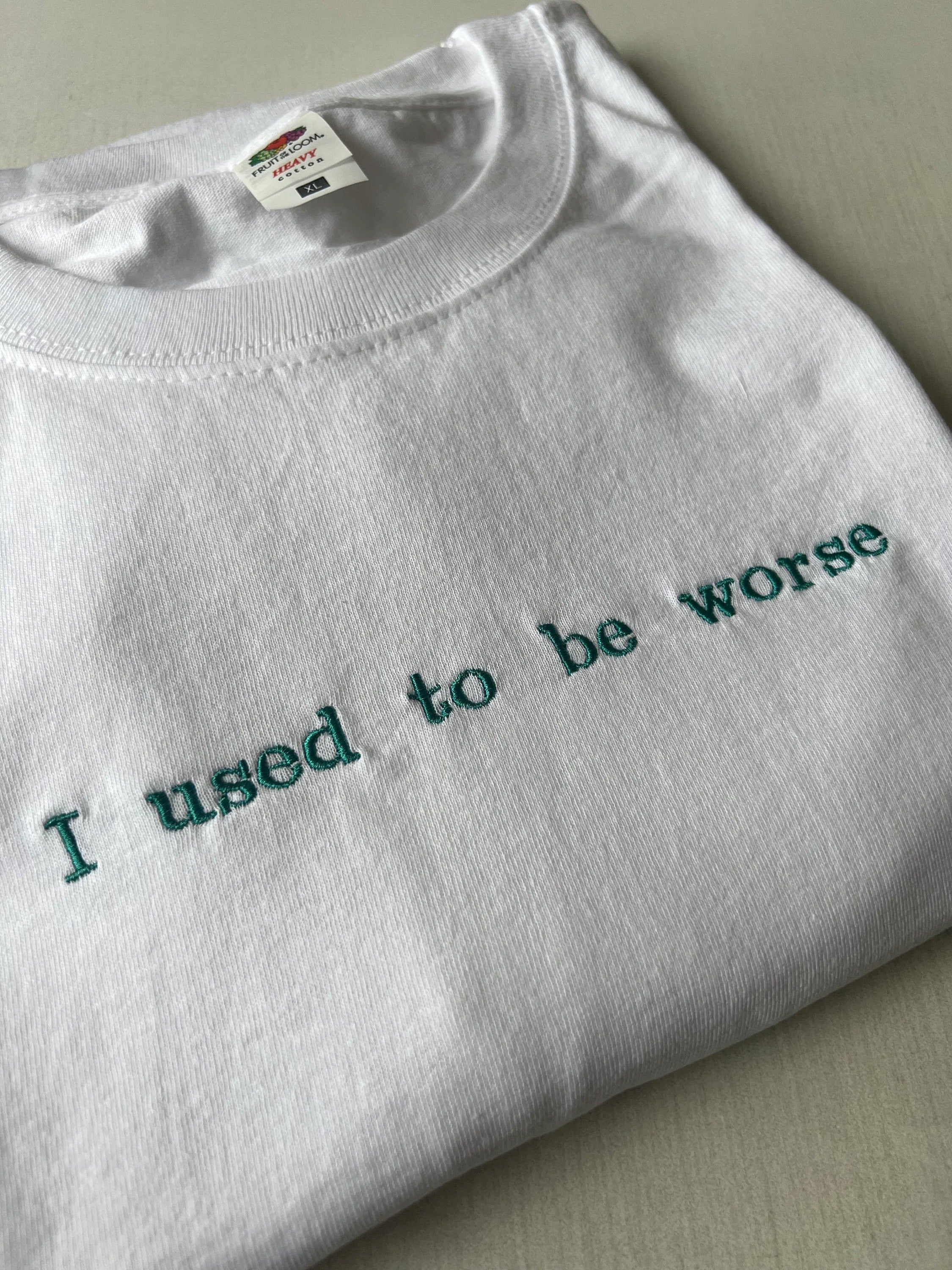 Custom Slogan, Embroidered T-shirt/Sweatshirt, Monogram