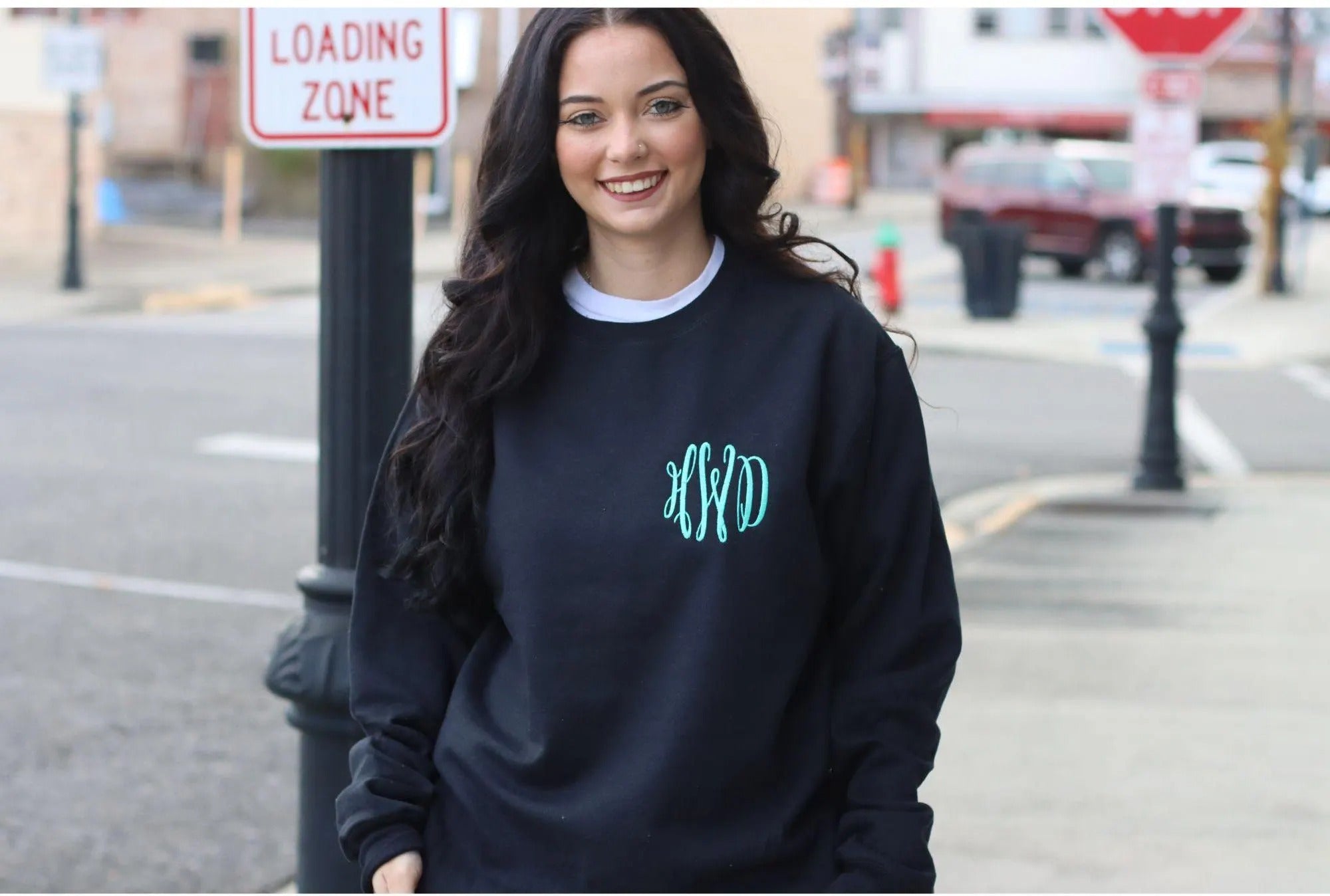 Personalized Sweatshirt, Monogrammed Sweater, Gifts for Her