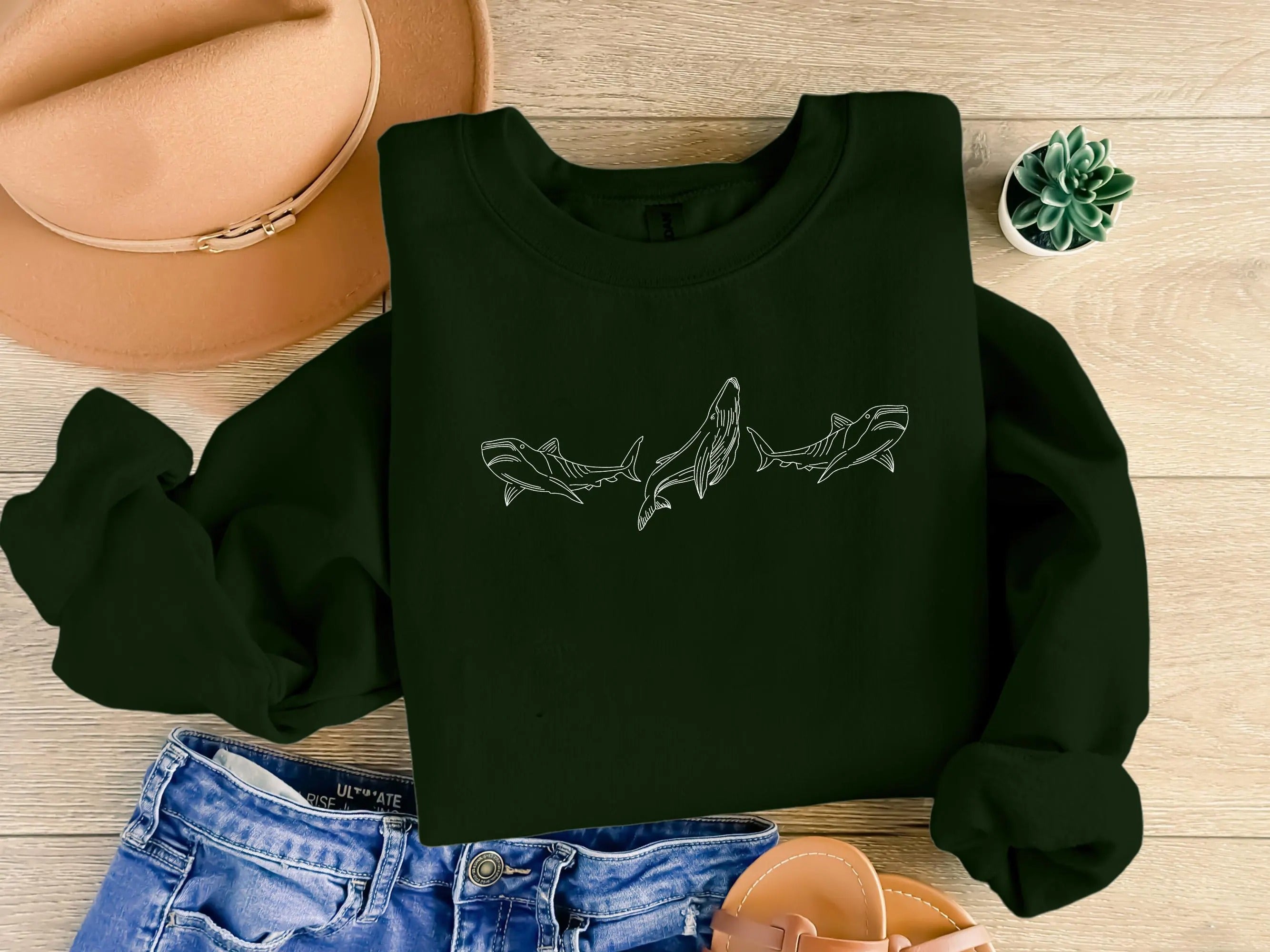 Embroidered Silly Goose Sweatshirt, Got too silly Embroidered Sweatshirt, Goose Crewneck, Silly Goose Sweatshirt, Funny Sweatshirt Gift (Copy)