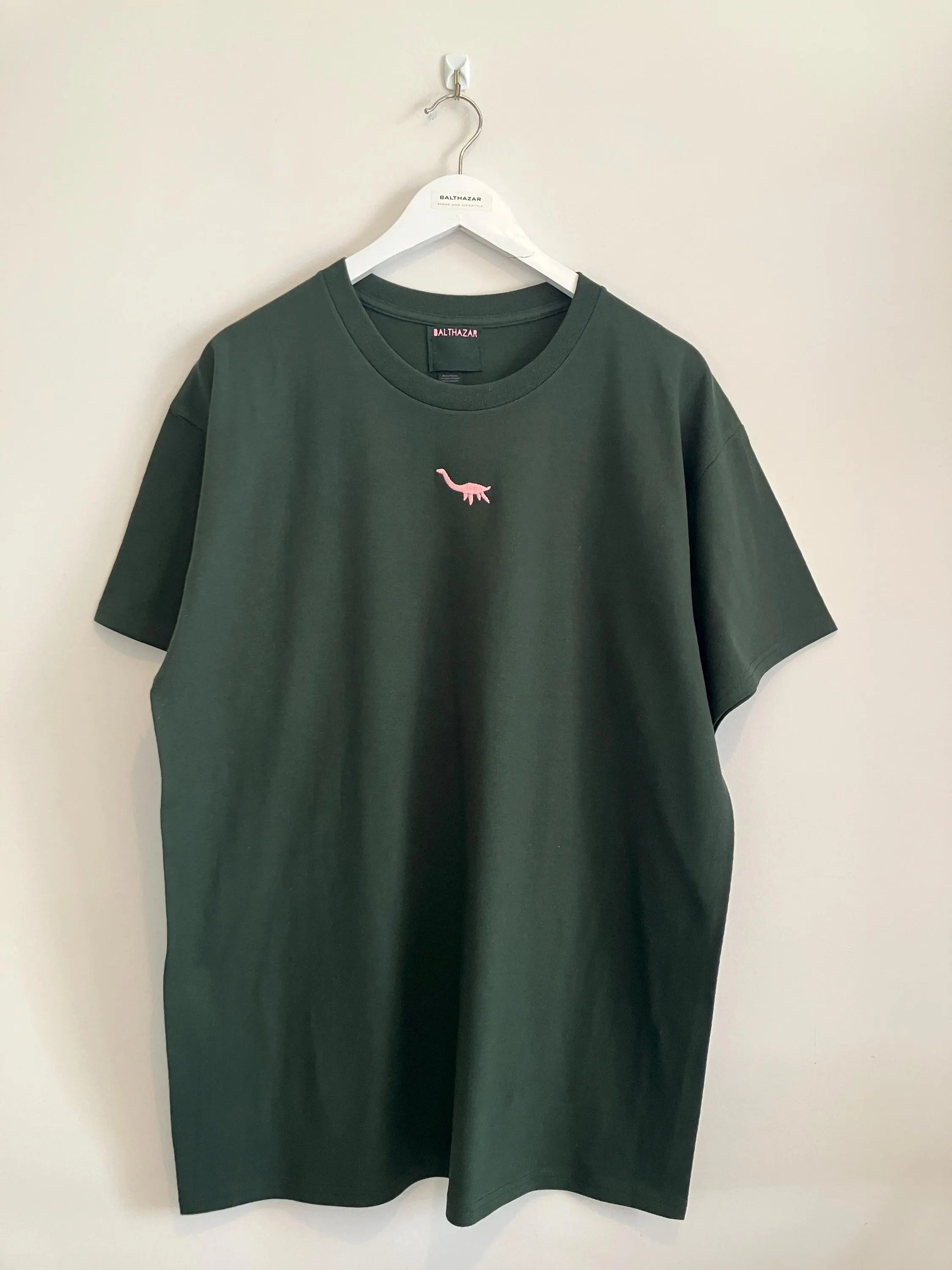 Embroidered Miniature dinosaur t-shirt - customise your dinosaur - cute t-shirt