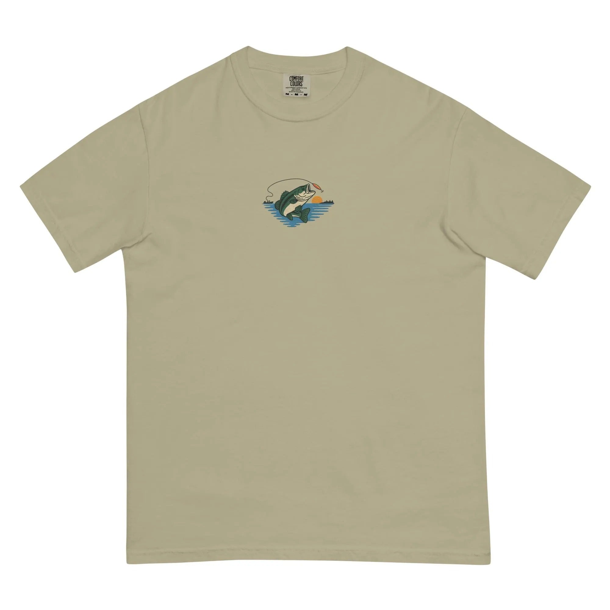 Vintage Embroidered Bass Fishing Heavyweight T-shirt