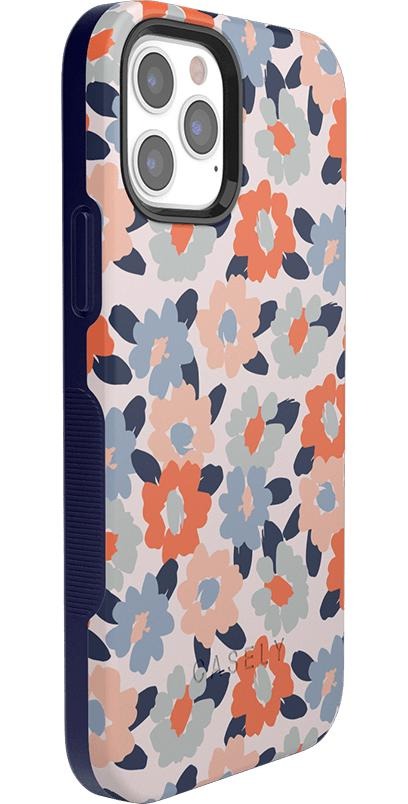 Casely iPhone Case | Field of Flowers | Pastel Floral Case | Gentle Floral Edition Case Compatible with MagSafe