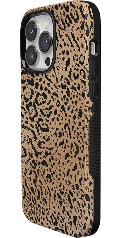 Casely iPhone Case | Born to Be Wild | Jaguar Print Case | Animal Print Case Compatible with MagSafe