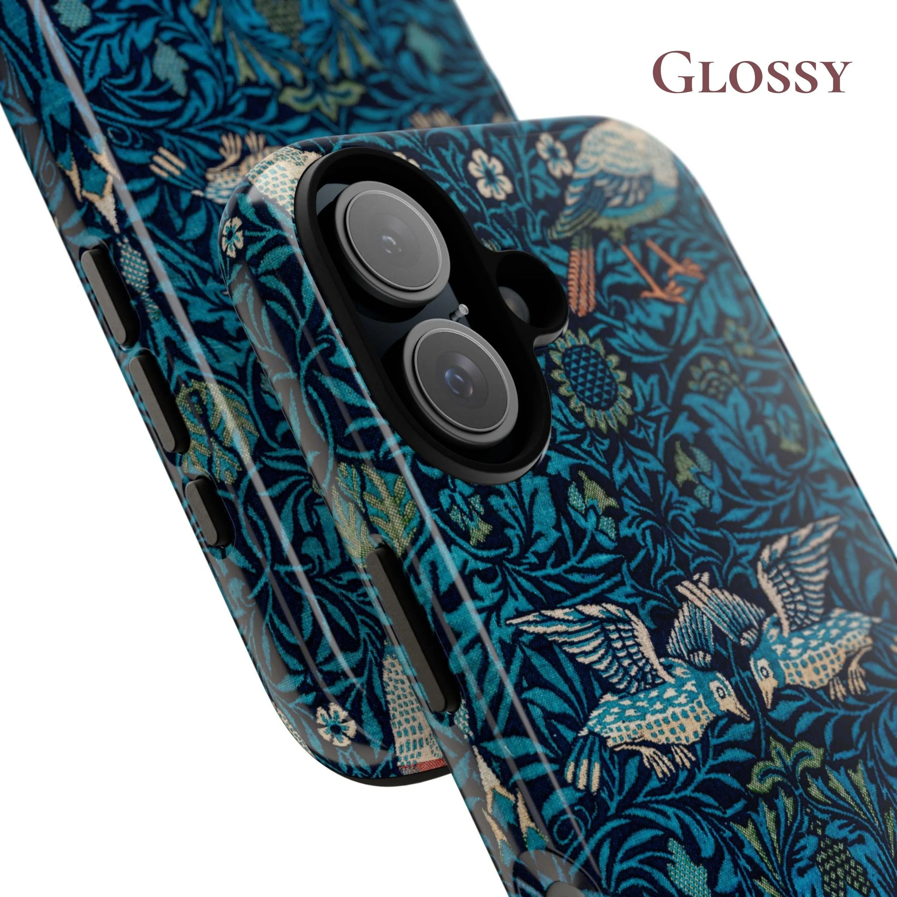 William Morris Phone Case Vintage Art Print iPhone 16 15 14 13 12 Pro Max Floral Aesthetic Cover Gift