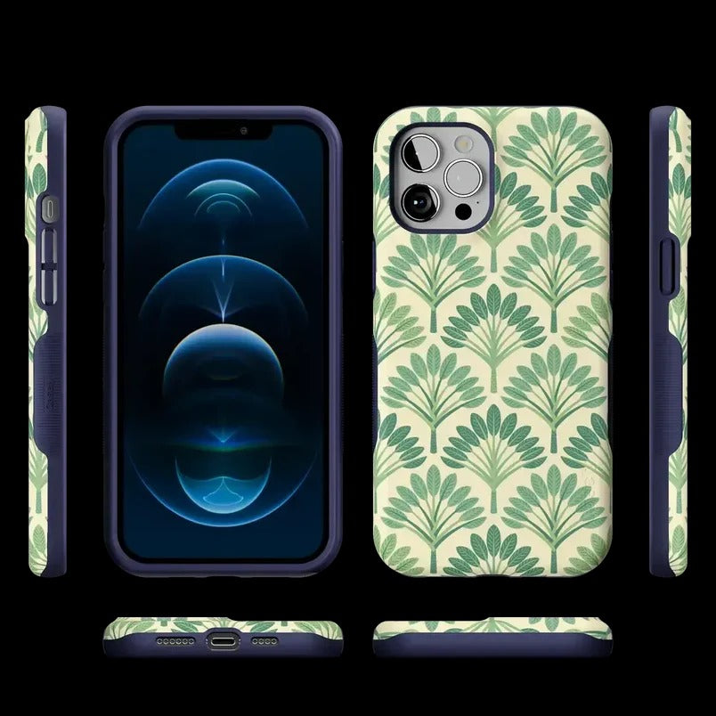 Casely iPhone Case | Palm Royale | Palm Beach Case | Aesthetic Flower Case Compatible with MagSafe