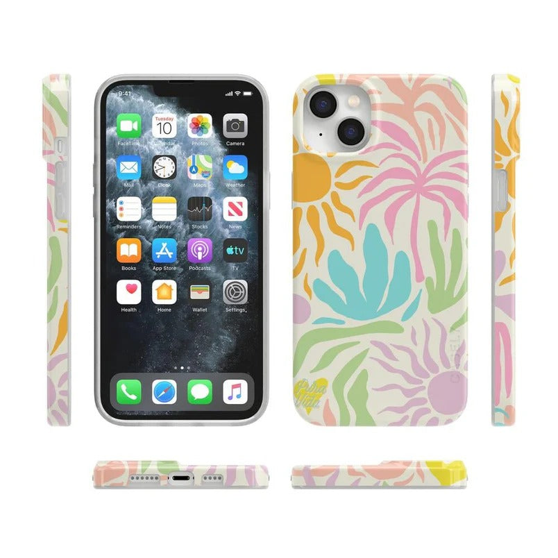 Casely iPhone Case | Oasis | Pura Vida Case | Aesthetic Vibes Only Case Compatible with MagSafe
