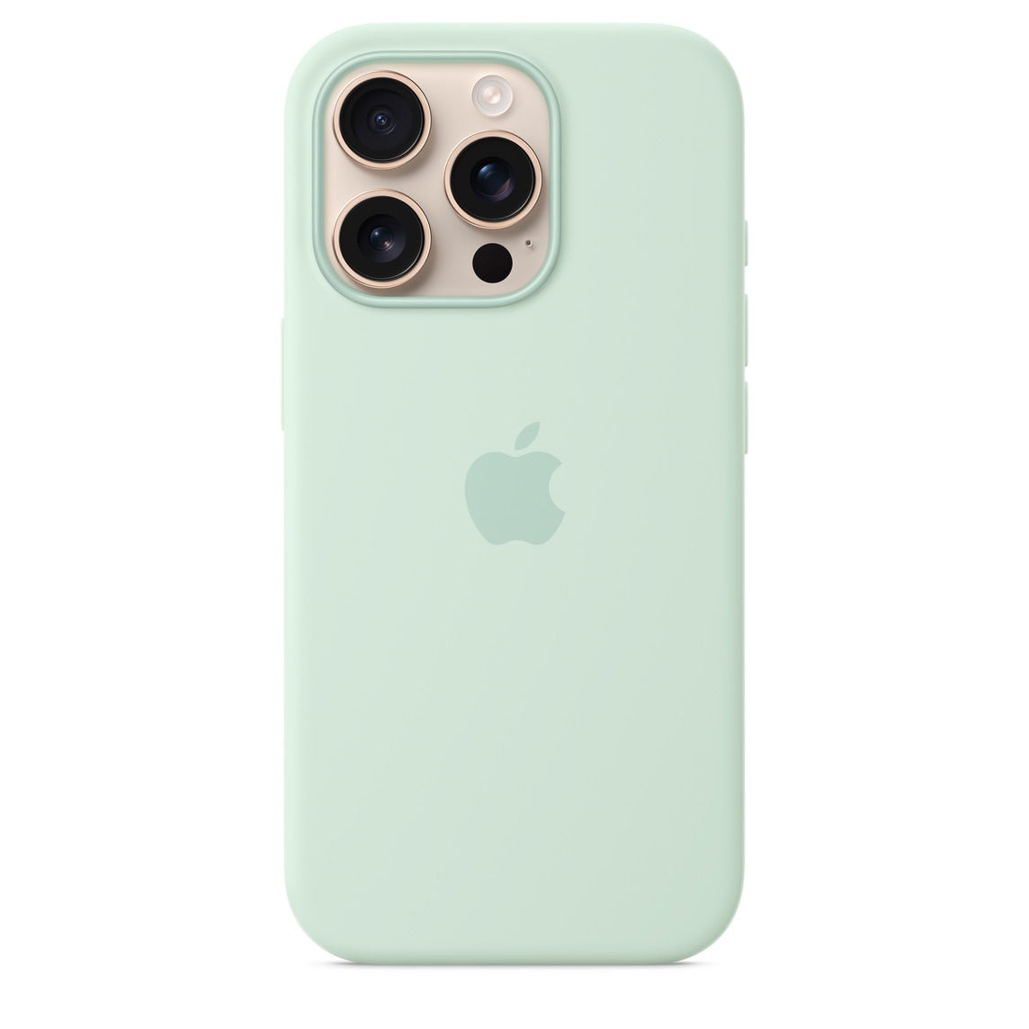 Luxury Original Silicone Apple Aquamarine for Phone case 16 14 13 15 11 12 Pro Max Official Cases Full Cover