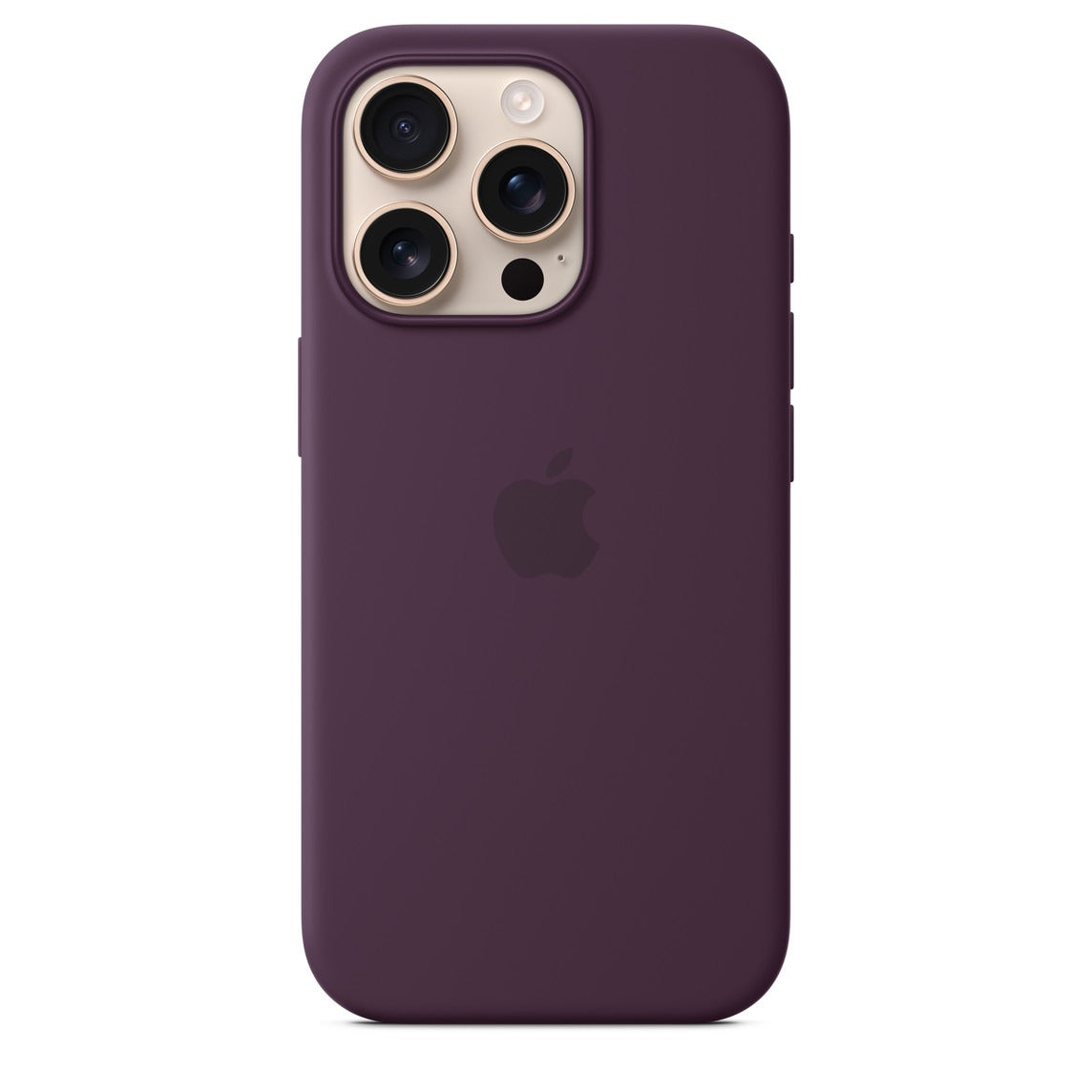 Luxury Original Silicone Apple Plum for Phone case 16 14 15 13 12 Pro Max Official Cases Full Cover