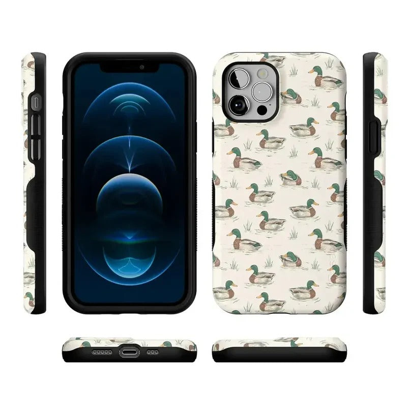 Casely iPhone Case | Mallard & Co. | The Boyfriend Collection | Unisex Vibe, Perfect Fit Case Compatible with MagSafe