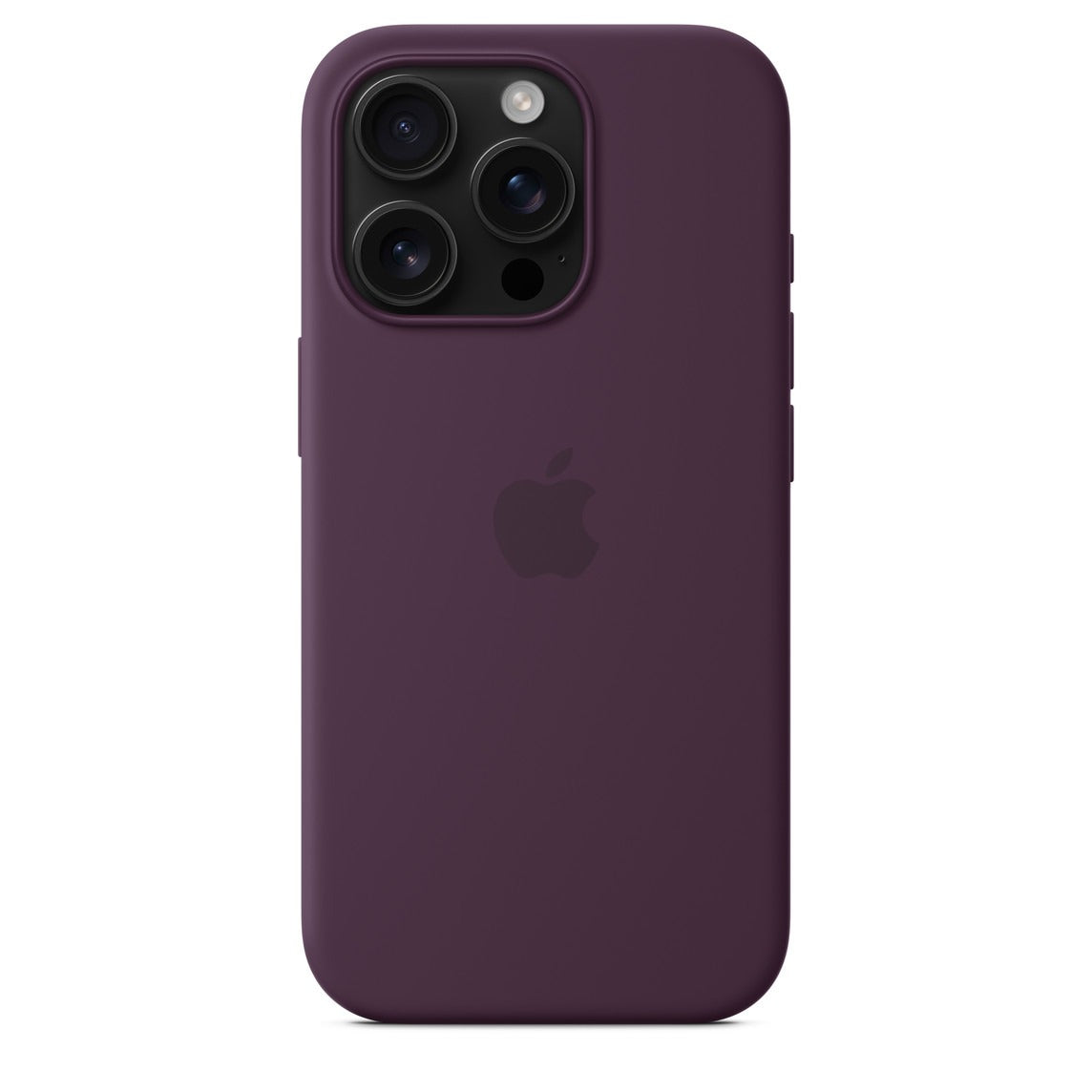 Luxury Original Silicone Apple Plum for Phone case 16 14 15 13 12 Pro Max Official Cases Full Cover
