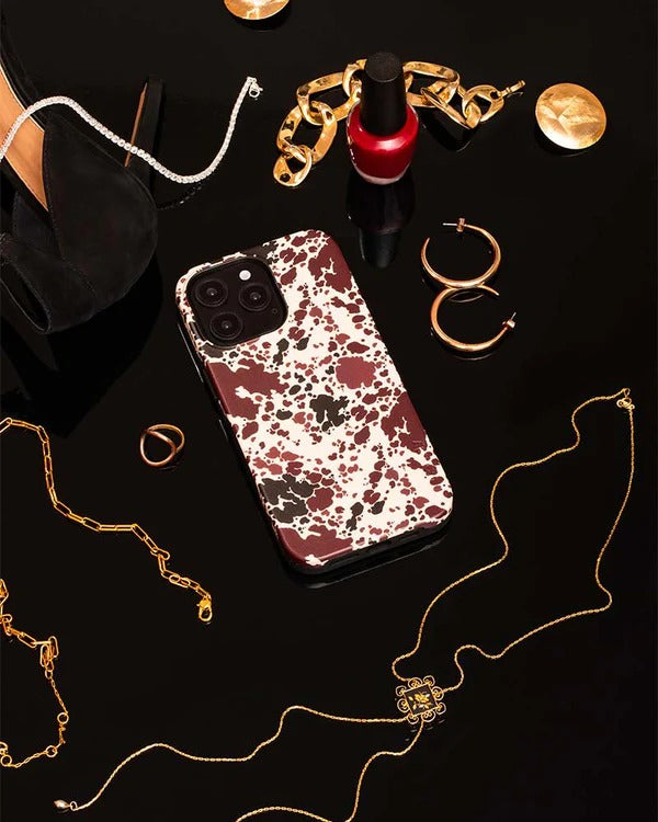 Casely iPhone Case | Cowgirl Envy | Cow Print Case | Animal Print Case Compatible with MagSafe