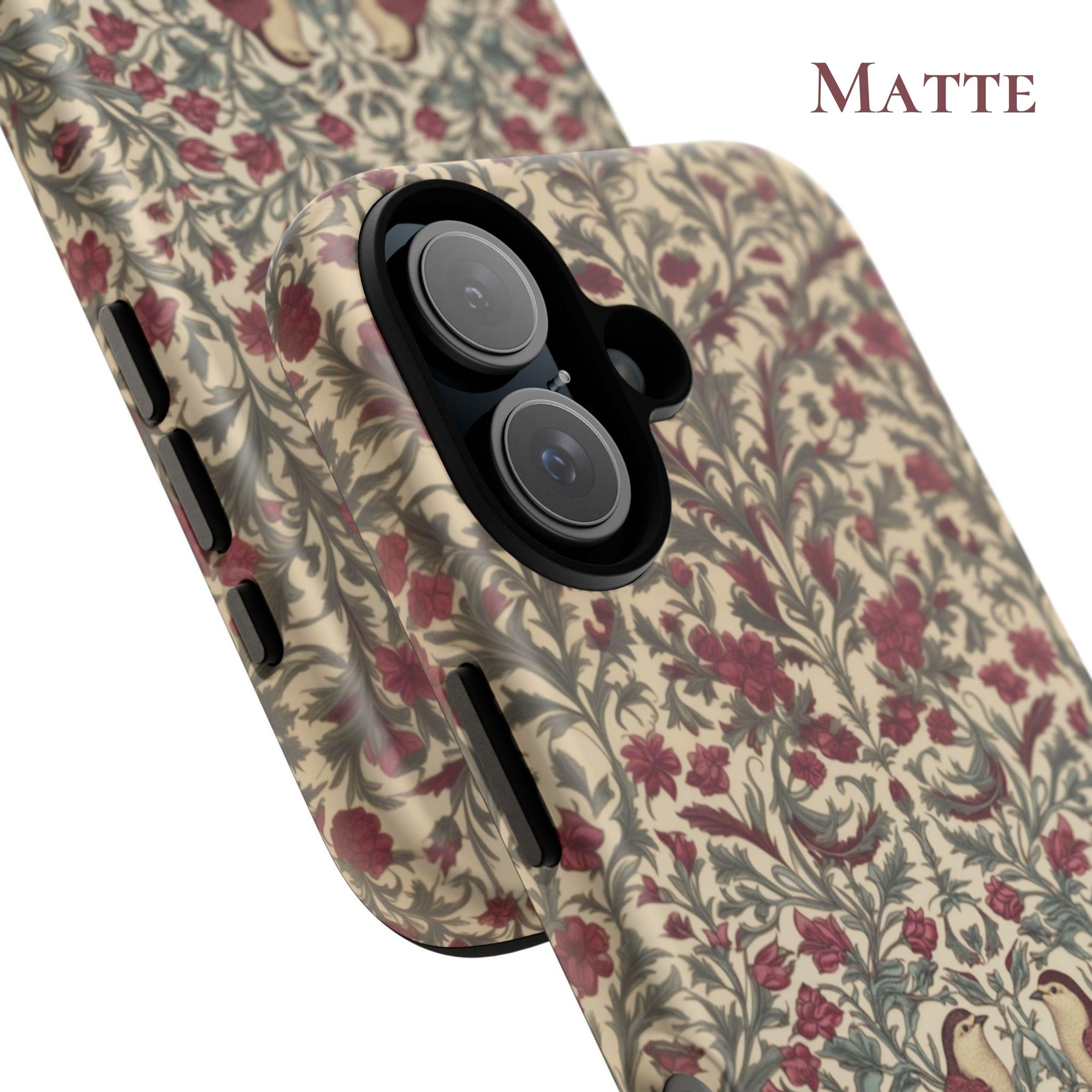 William Morris Phone Case Cover Art Print iPhone 16 Pro Max, 15 Plus, 14, 13, 12,