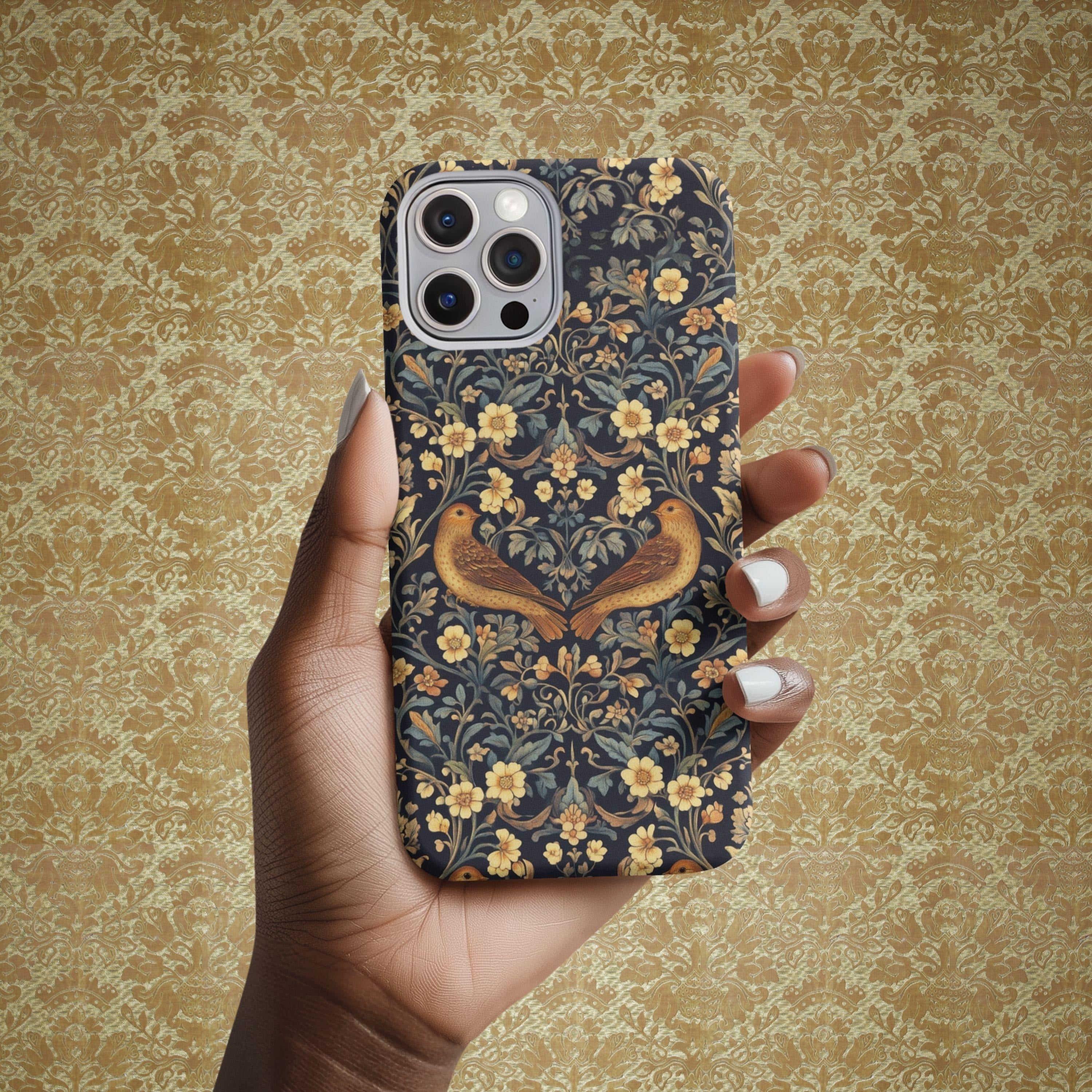 William Morris Phone Case Cover Art Print iPhone 16 Pro Max, 15 Plus, 14, 13, 12,