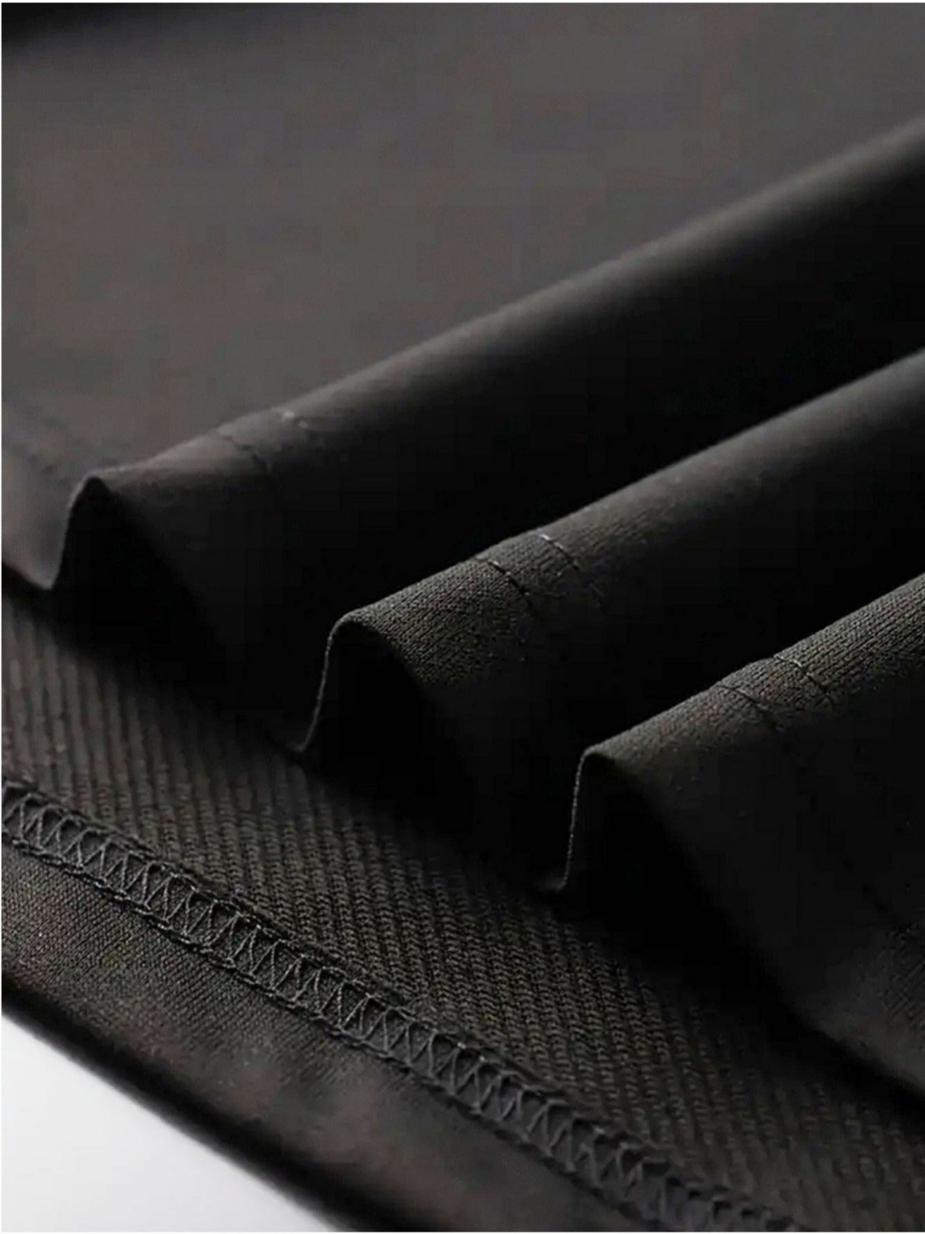 Men's Trendy Black Cotton T-Shirt with 