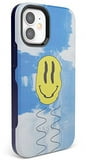Casely iPhone Case | On Cloud Nine | Glitch Smiley Face | Compatible with MagSafe | Bold Protective Design