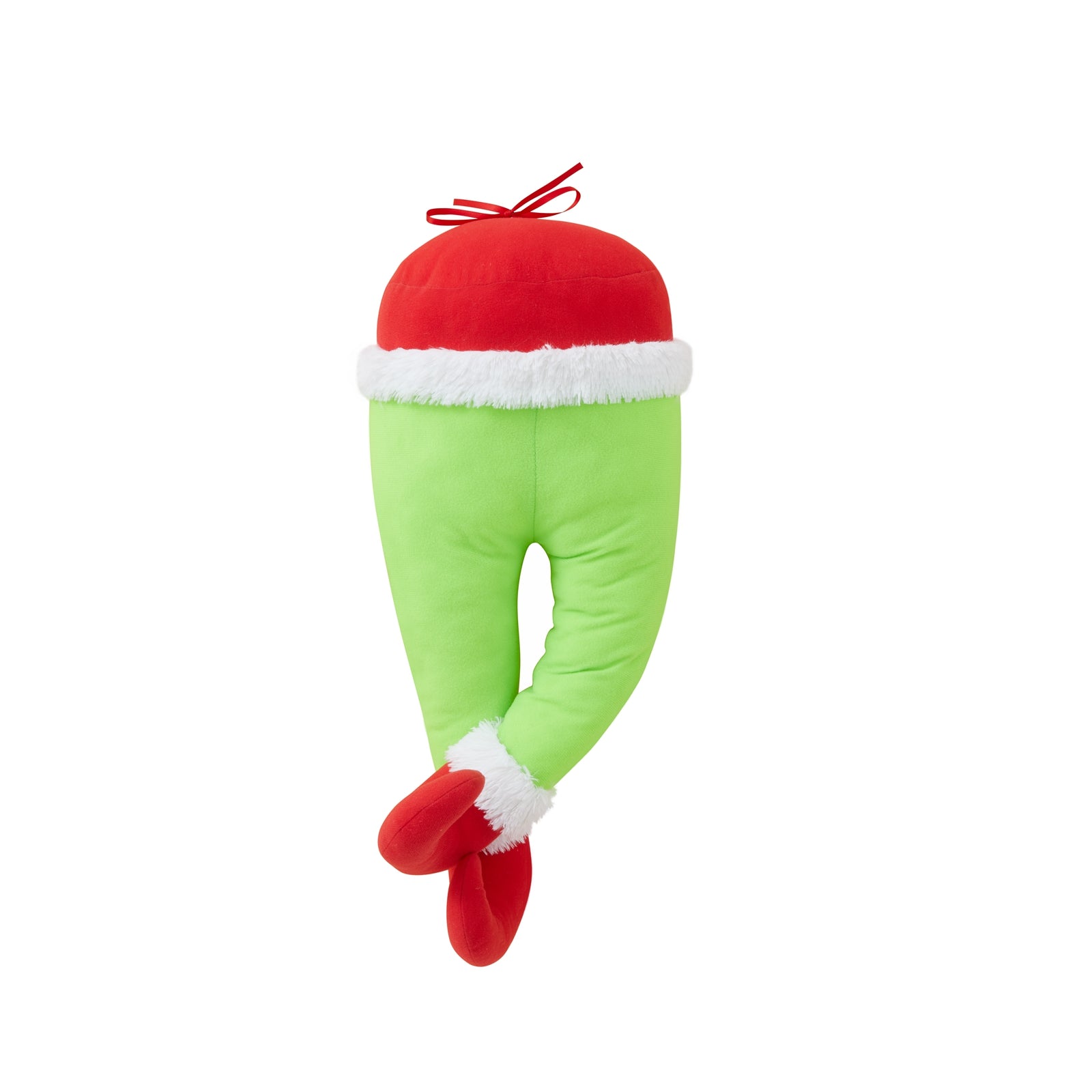 Christmas Elf Legs Ornament - Green Stuffed Thief Legs for Wreath Indoor Christmas Decorations