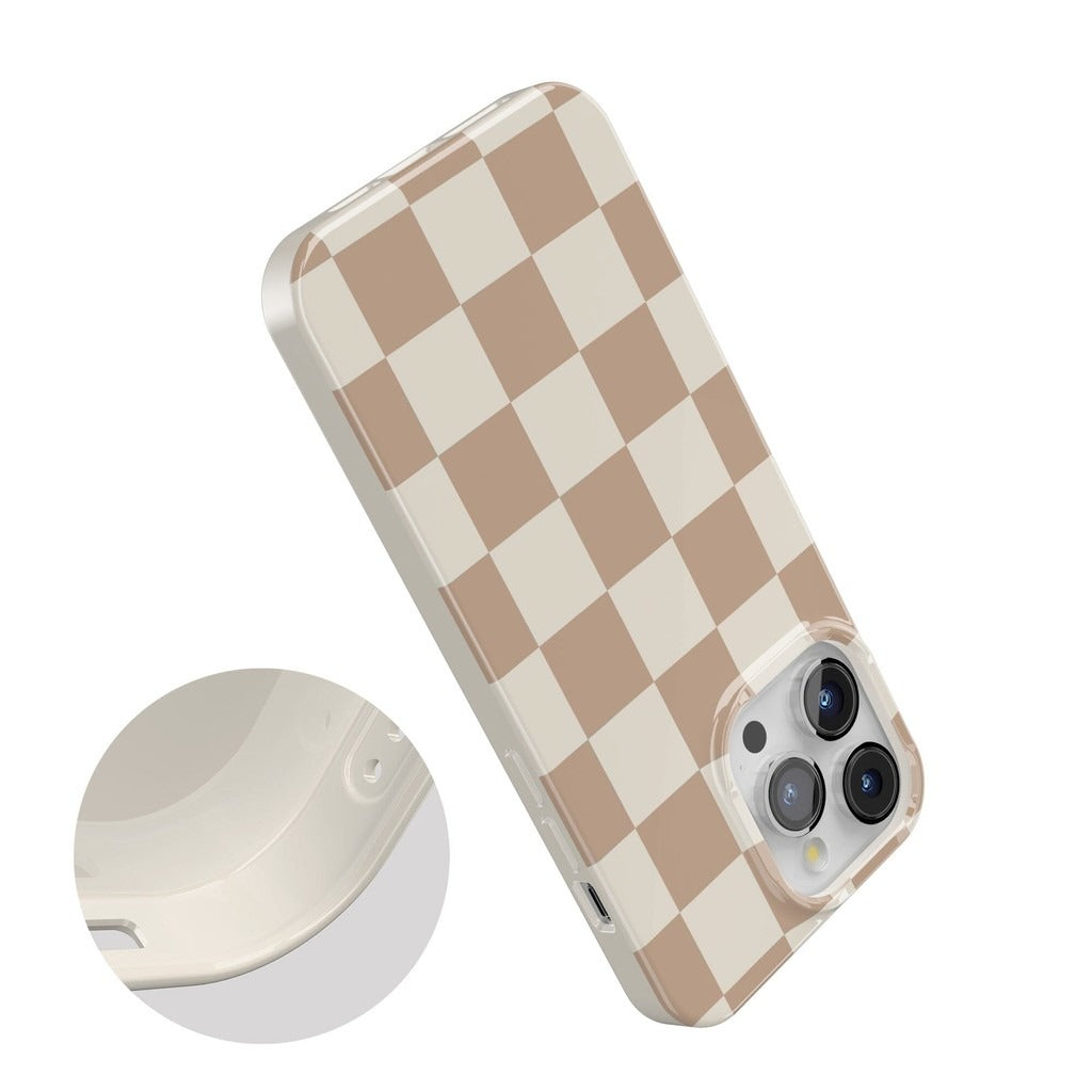 Casely iPhone Case | All Smiles | Smiley Face Sticker | Classic Ultra Slim Design | Compatible with MagSafe