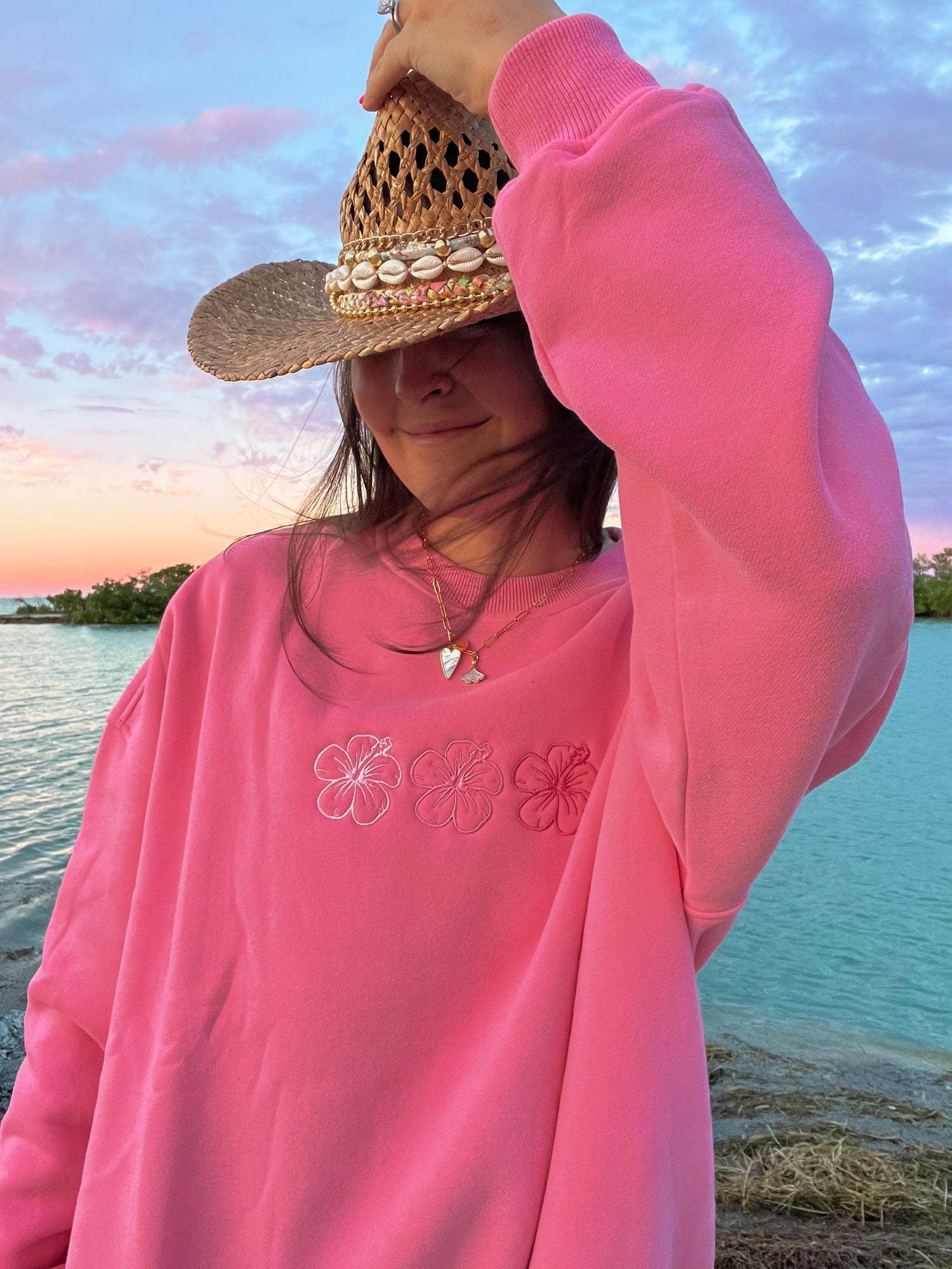 Women'S Long-Sleeved Round Neck Light Blue Butterfly Pattern Three-Color Round Neck Sports Sweatshirt Suitable for Going Out And Partying Streetwear