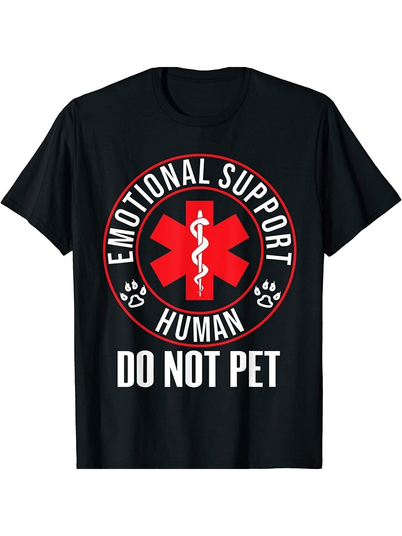 [LIMITED Emotional Support T-Shirt] NEW LIMITED Emotional Support Human Do Not Pet Service Dog T-Shirt - MADE IN USA