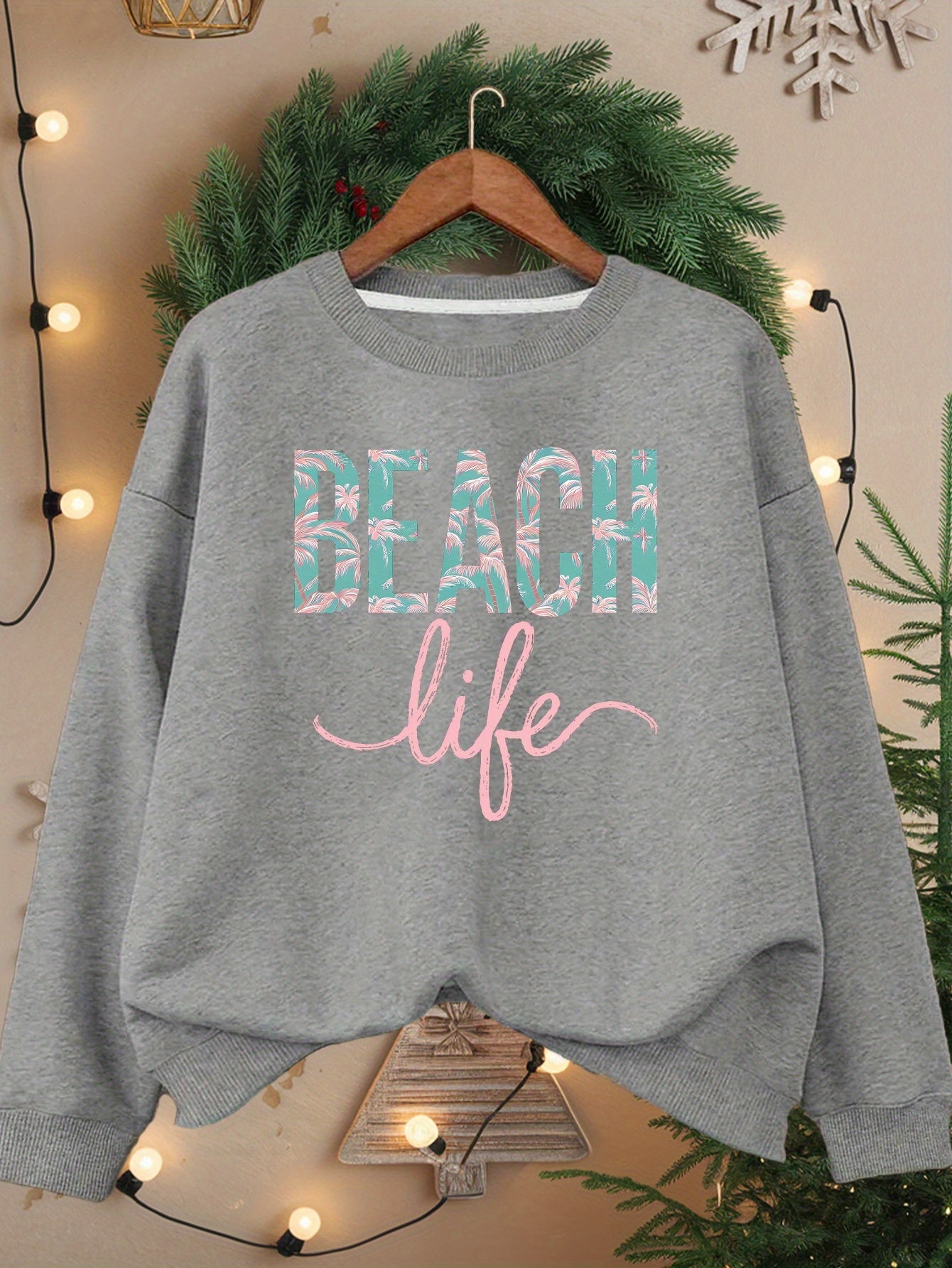 BEACH LIFE women's plus size sweatshirt