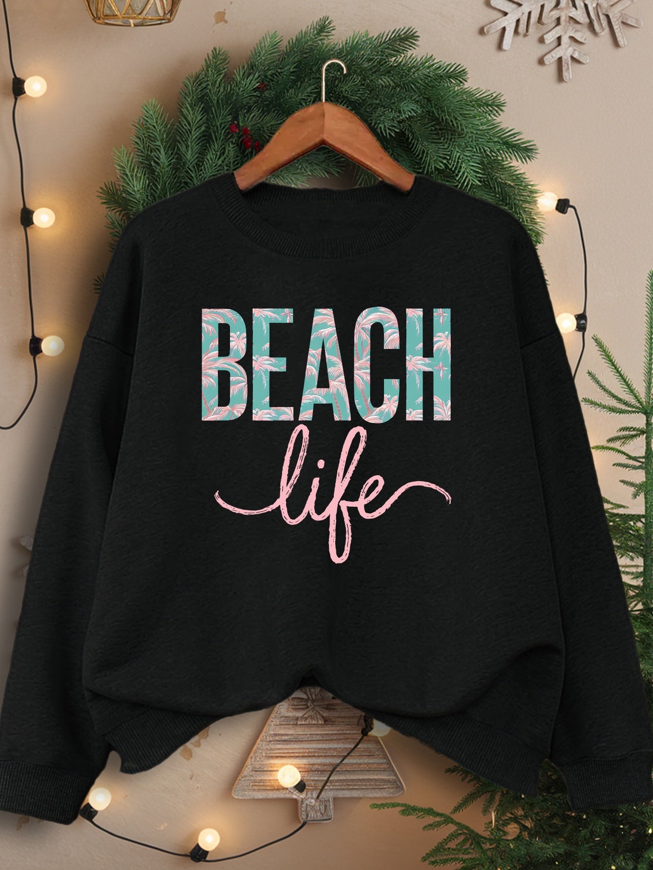 BEACH LIFE women's plus size sweatshirt