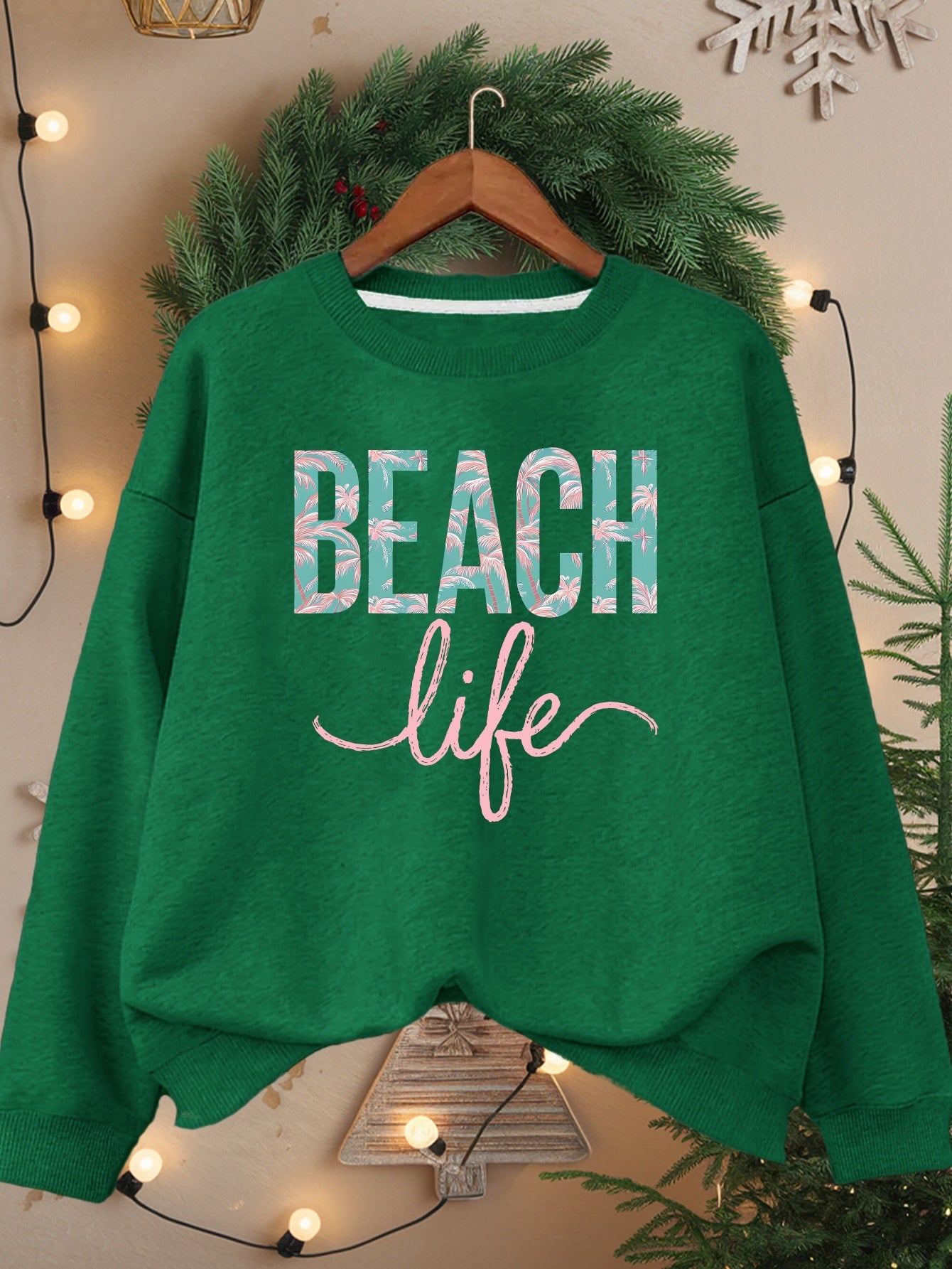 BEACH LIFE women's plus size sweatshirt