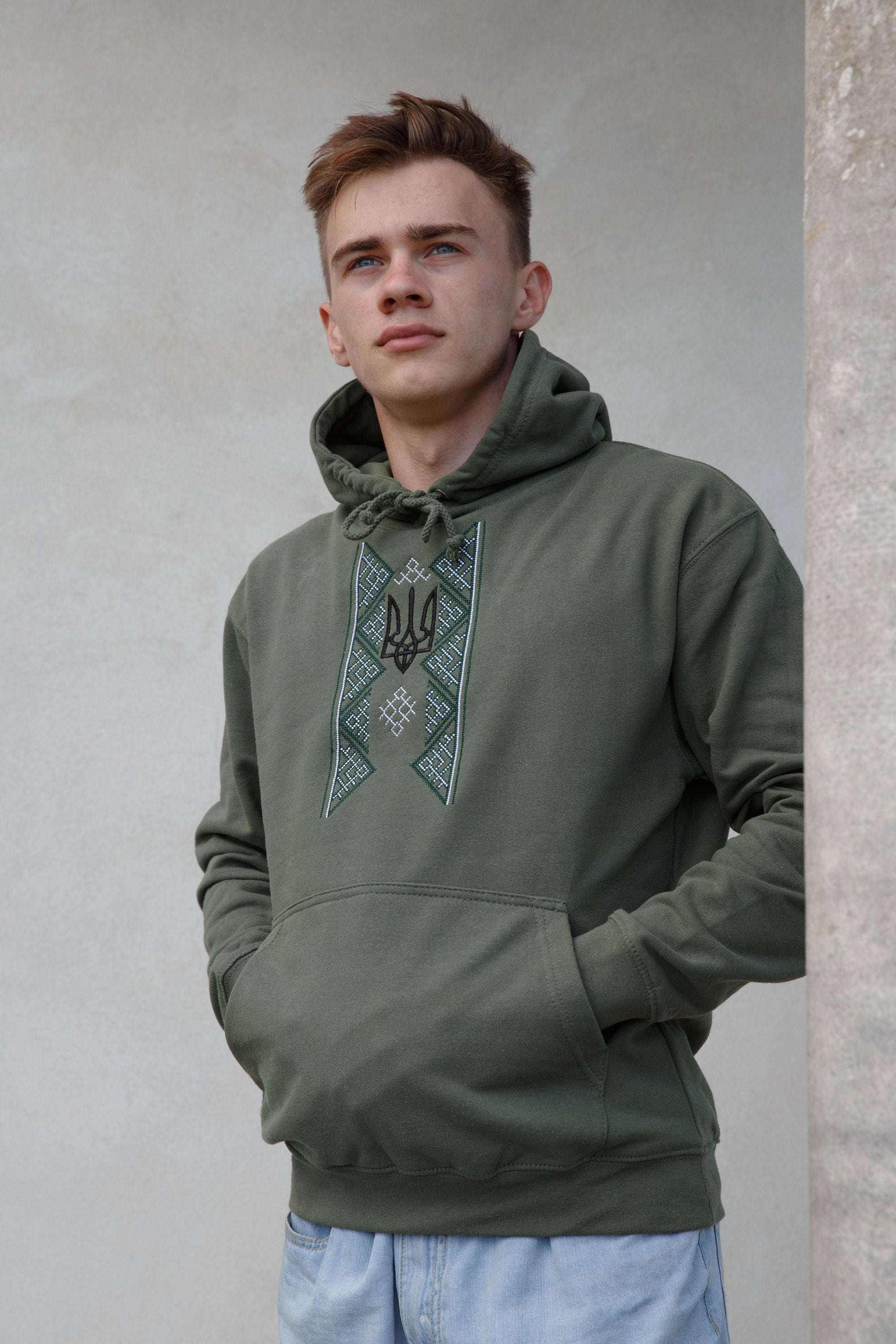 Ukrainian embroidery hoodie -unisex embroidered Hoodies - embroidered sweatshirt - Ukrainian sweatshirt