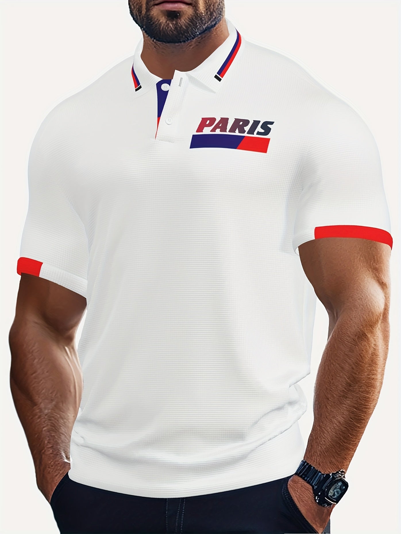 Men's Summer Fashion Shirt - Casual Button-Up with 
