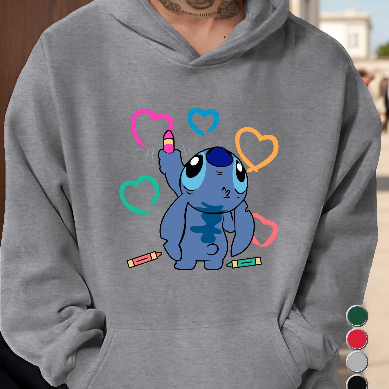 Disney Disney Stitch Men'S hoodies