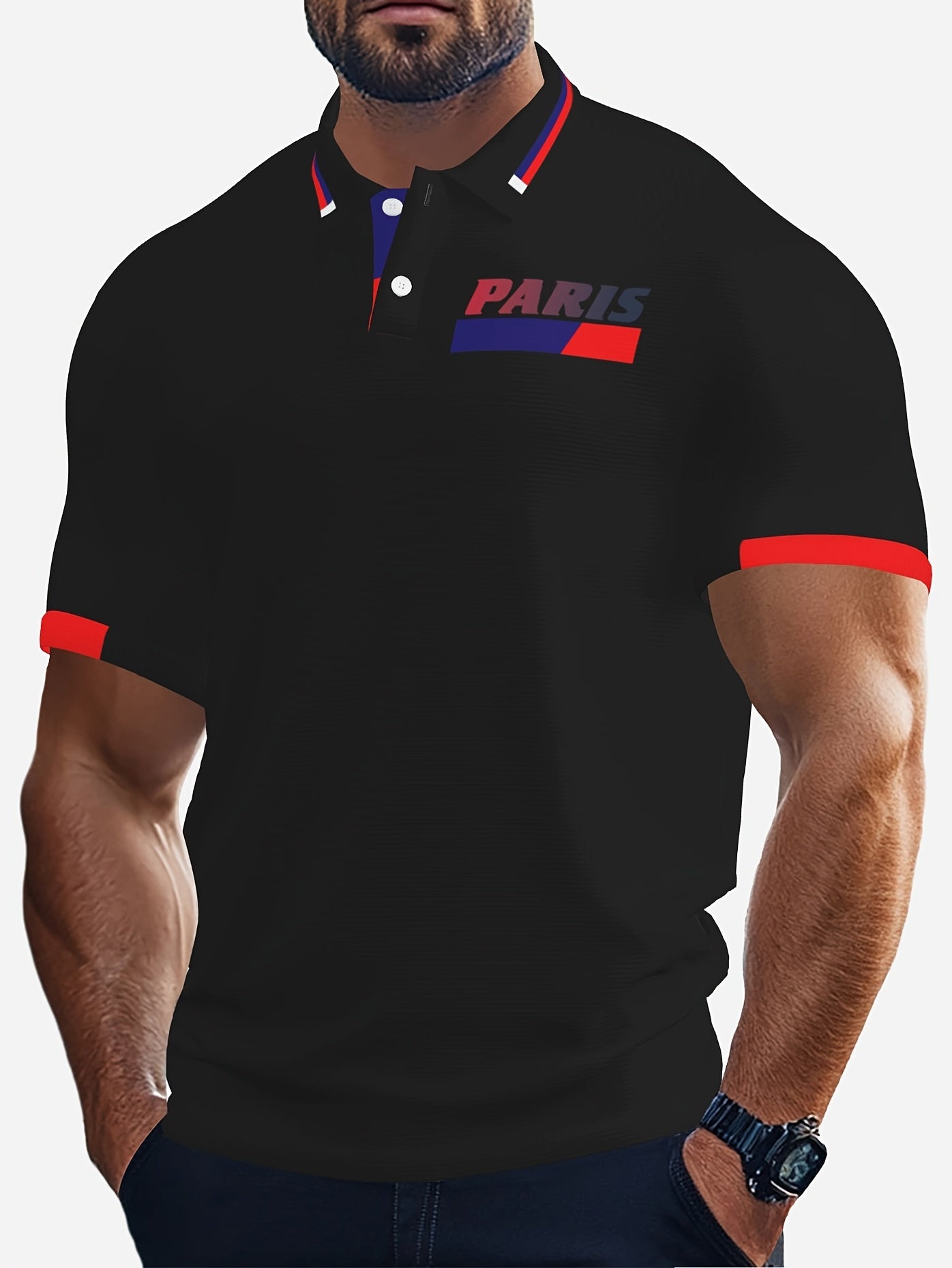 Men's Summer Fashion Shirt - Casual Button-Up with 