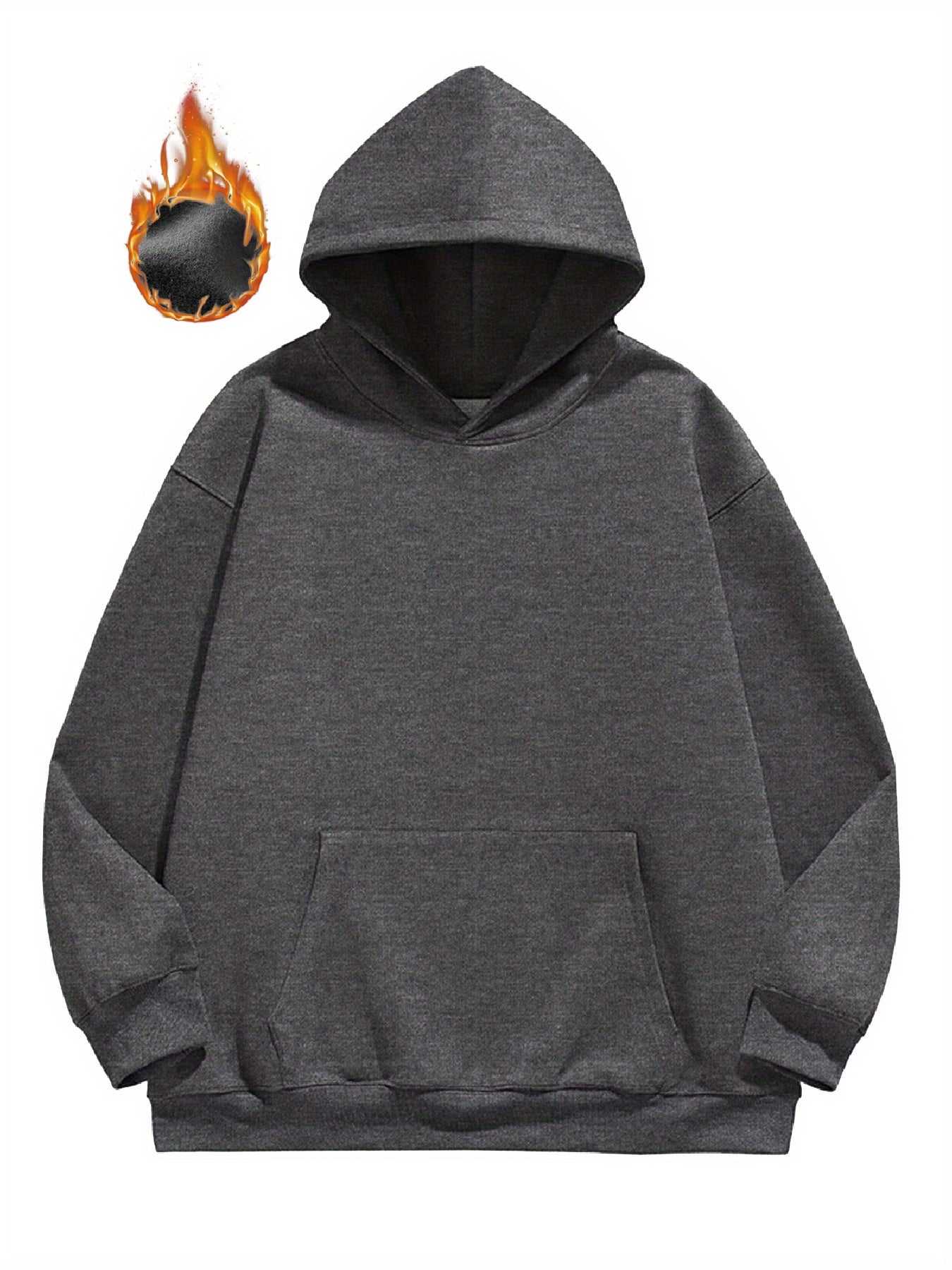 Men's Fleece-Lined Hoodie with Minnesota Skull Graphic - 
