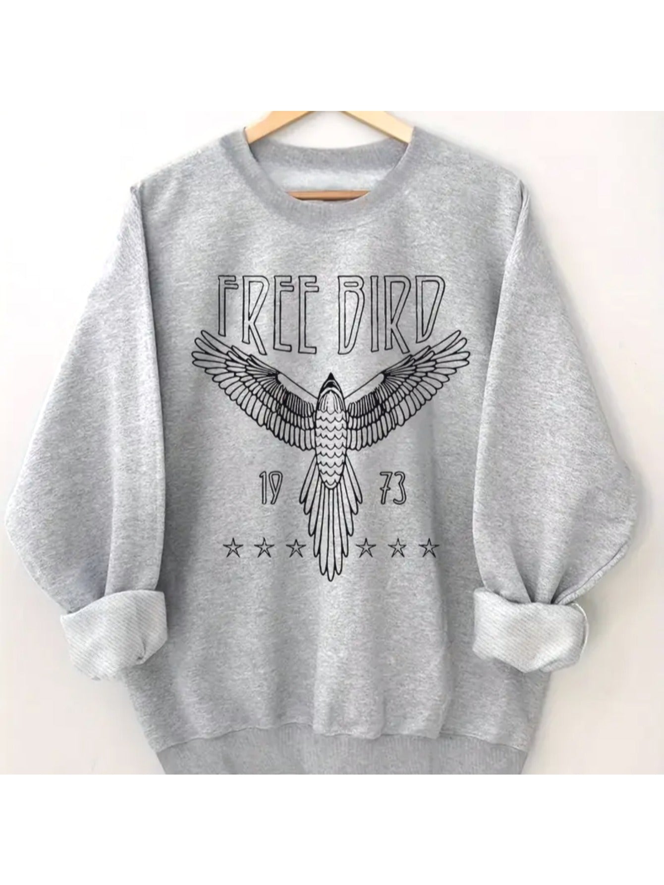 Women's Casual Crew Neck Sweater - Cozy Knit Long Sleeve Pullover with 