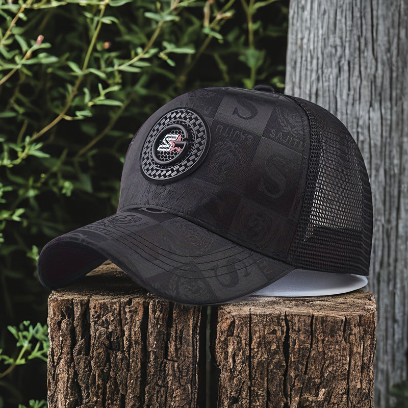 Men's Trendy Baseball Cap - Fashion Visor, Casual Trucker Hat for Daily Wear
